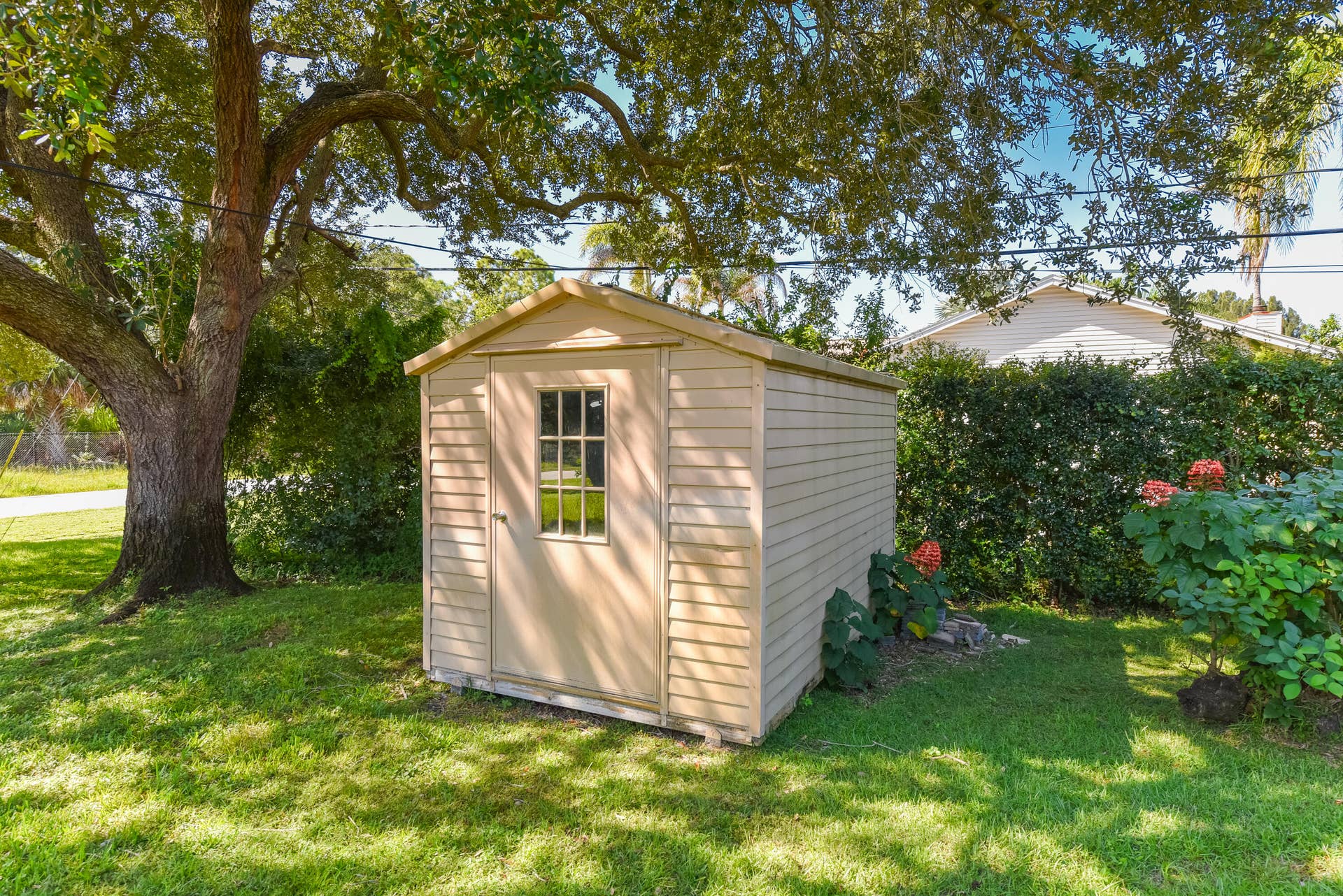 3098 SE BUR Street, Port St Lucie, FL 34952 Extra storage is a bonus! This property features two outdoor storage sheds, one equipped with electricity. Perfect for tools, lawn equipment, hobbies, and additional storage needs!