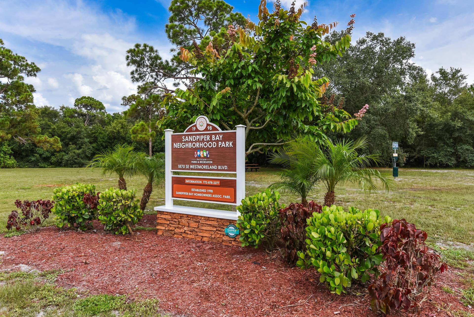 3098 SE BUR Street, Port St Lucie, FL 34952 Enjoy the charm of Sandpiper Bay with nearby neighborhood parks, green spaces, and recreational opportunities. Another wonderful feature of this established community!