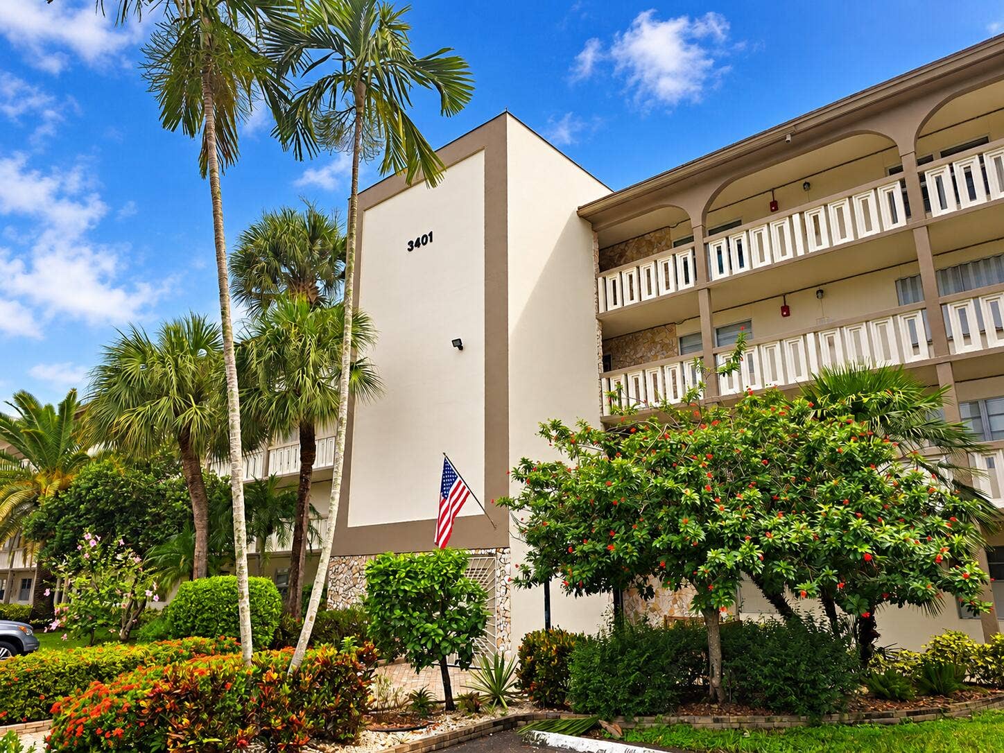 Tropical Condo Exterior at 3401 (2)
