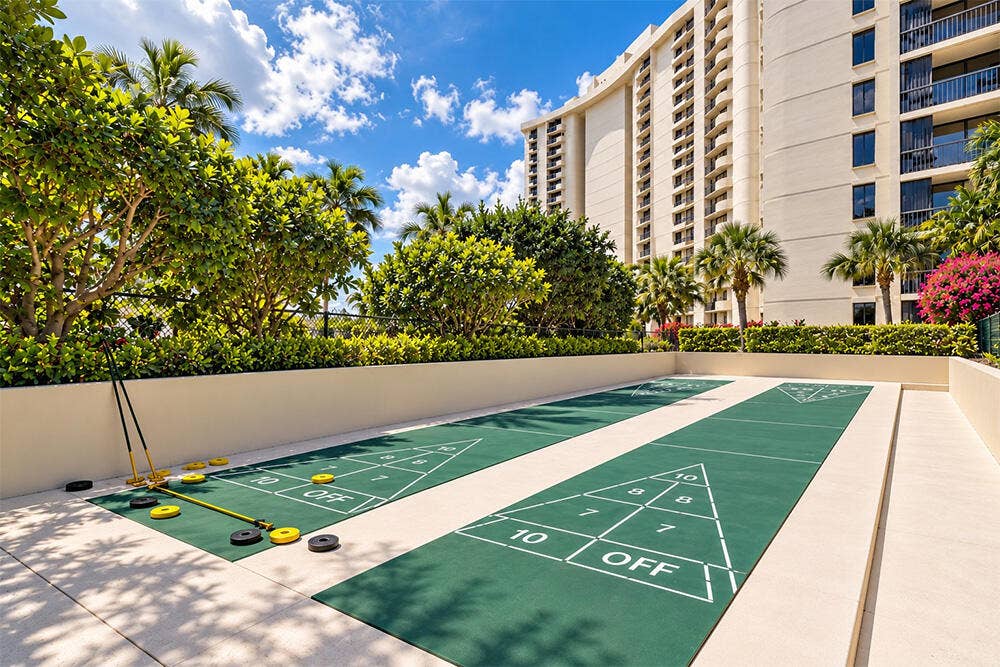 2480 PRESIDENTIAL Way, #802, West Palm Beach, FL 33401 Shuffle Board