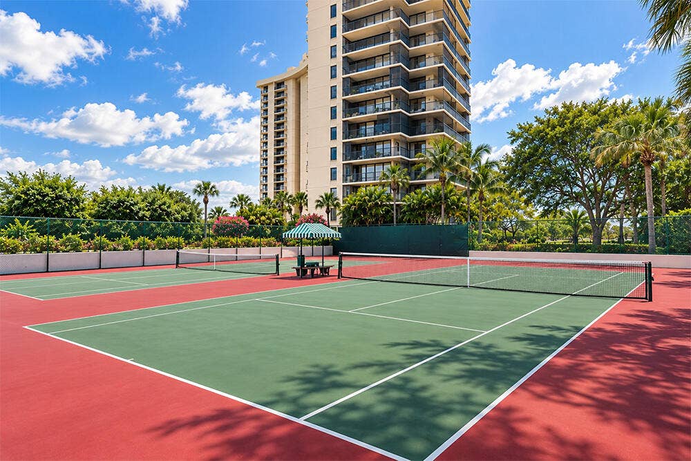 2480 PRESIDENTIAL Way, #802, West Palm Beach, FL 33401 Tennis Court