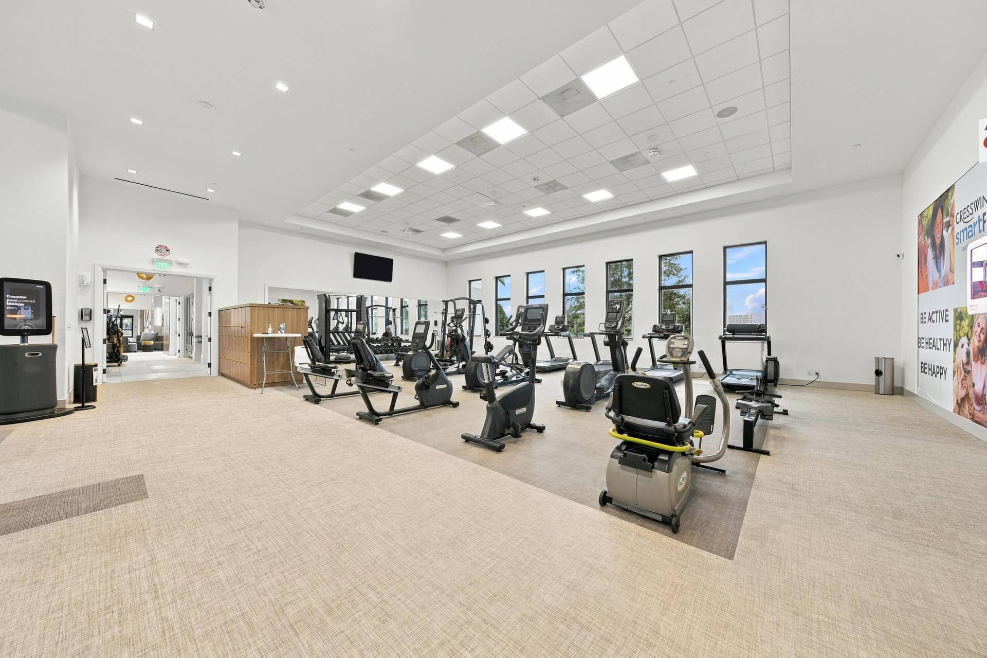 4931 Rivo Alto Circle, Westlake, FL 33470 Cresswind clubhouse fitness center machines and free weights
