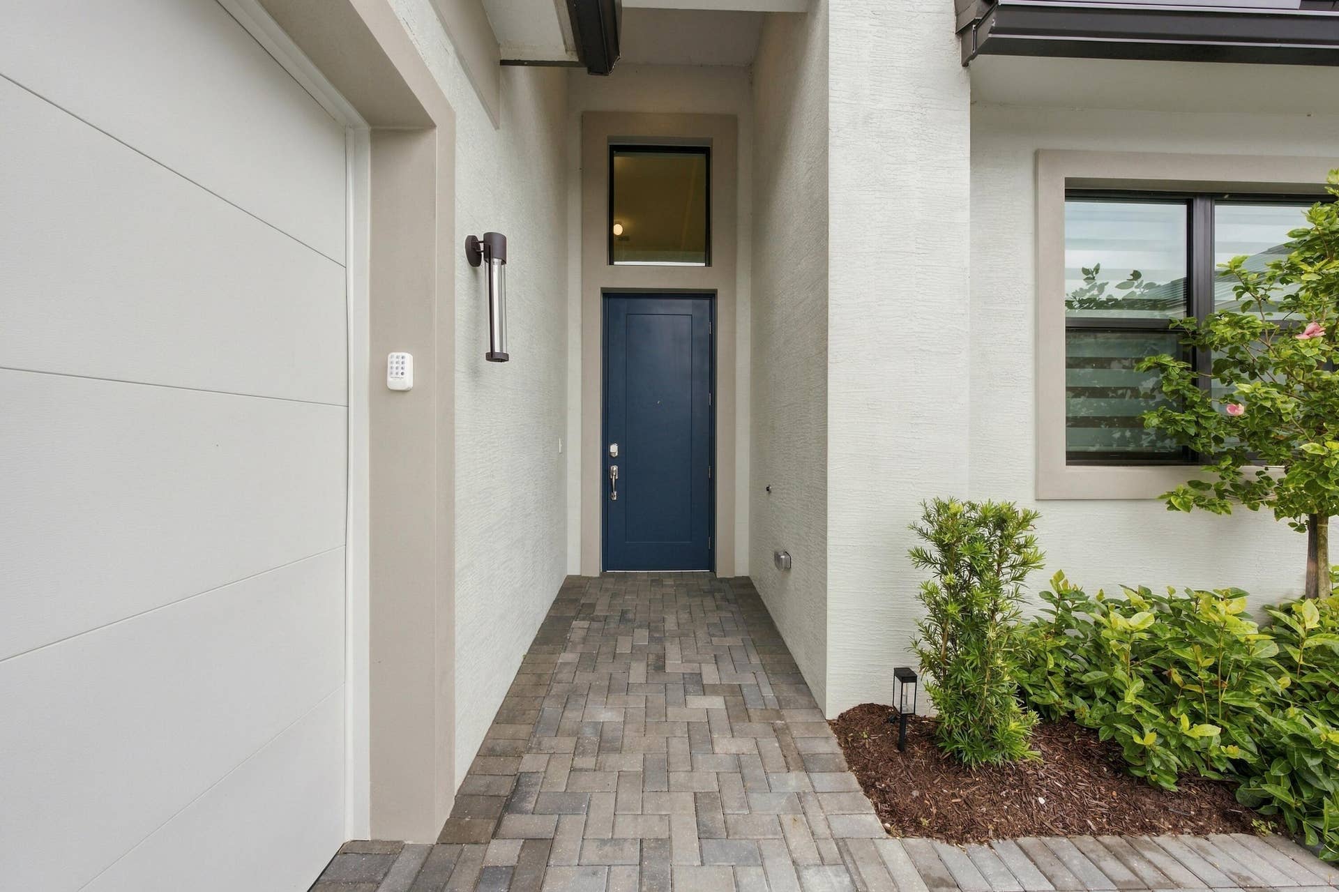 4931 Rivo Alto Circle, Westlake, FL 33470 Front door with keyless entry pad