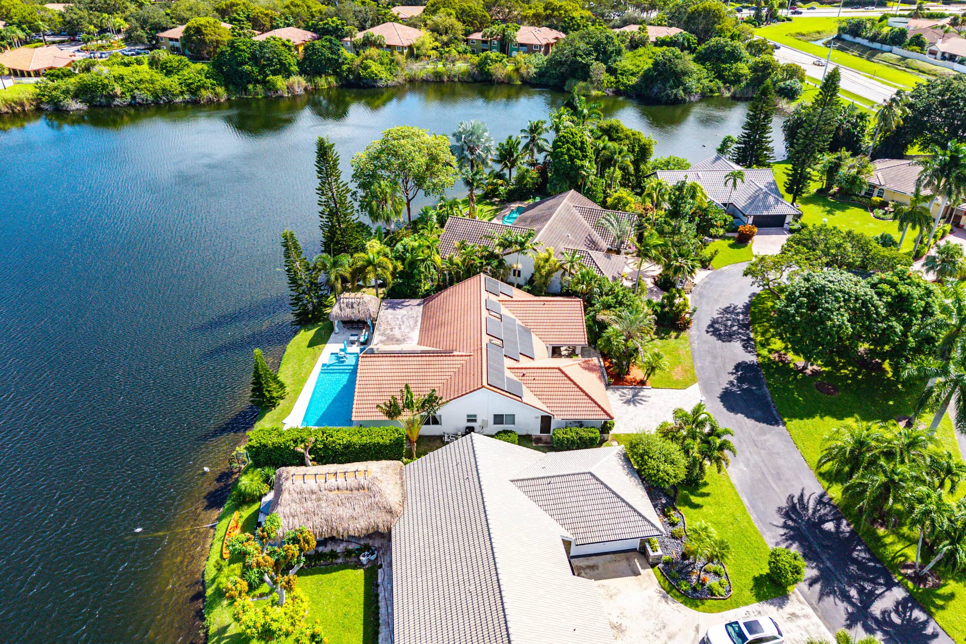 9 Aspen Court, Boynton Beach, FL 33436 Aerial 3