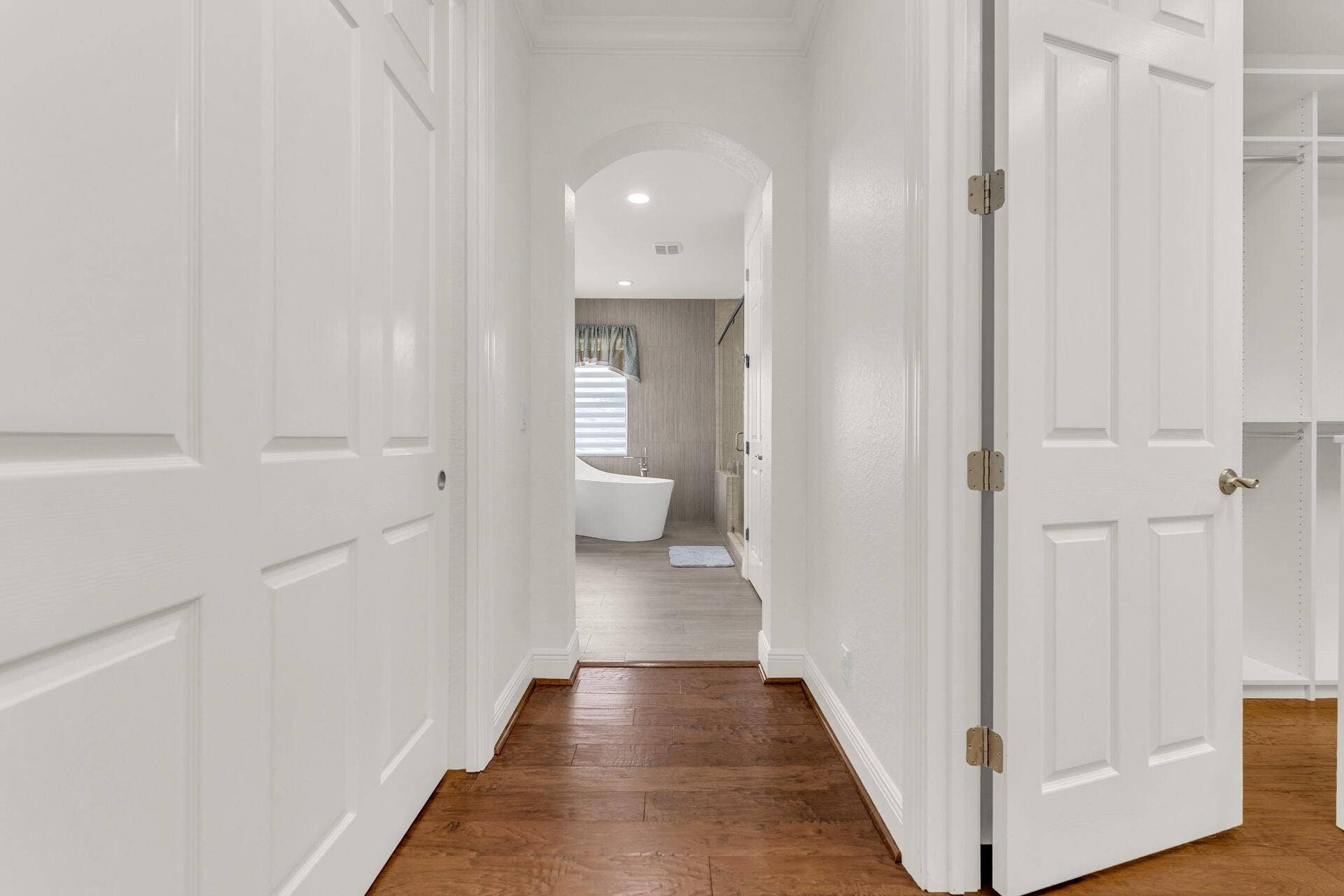 Primary Closets on Both Sides.