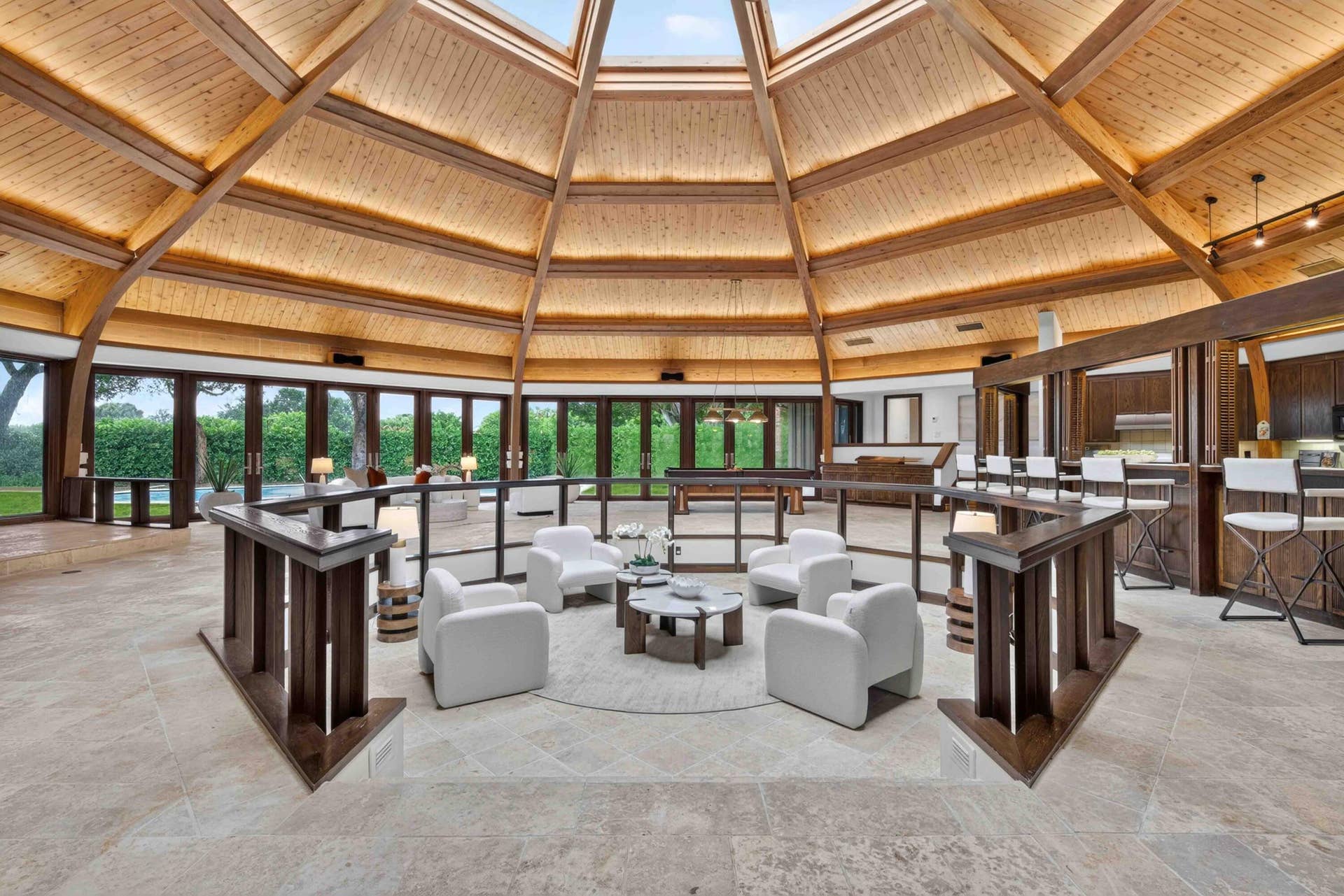 Sunken Living Room