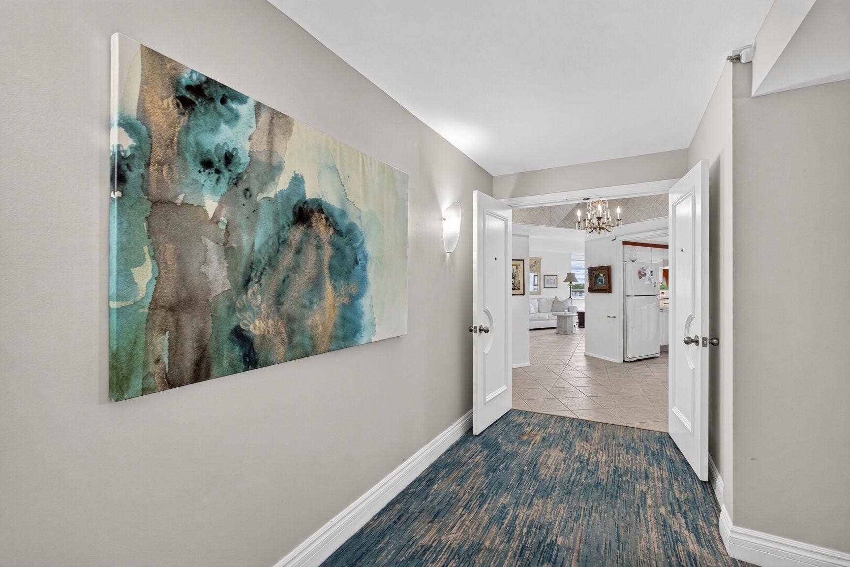 Entry way beautiful Double French Doors!