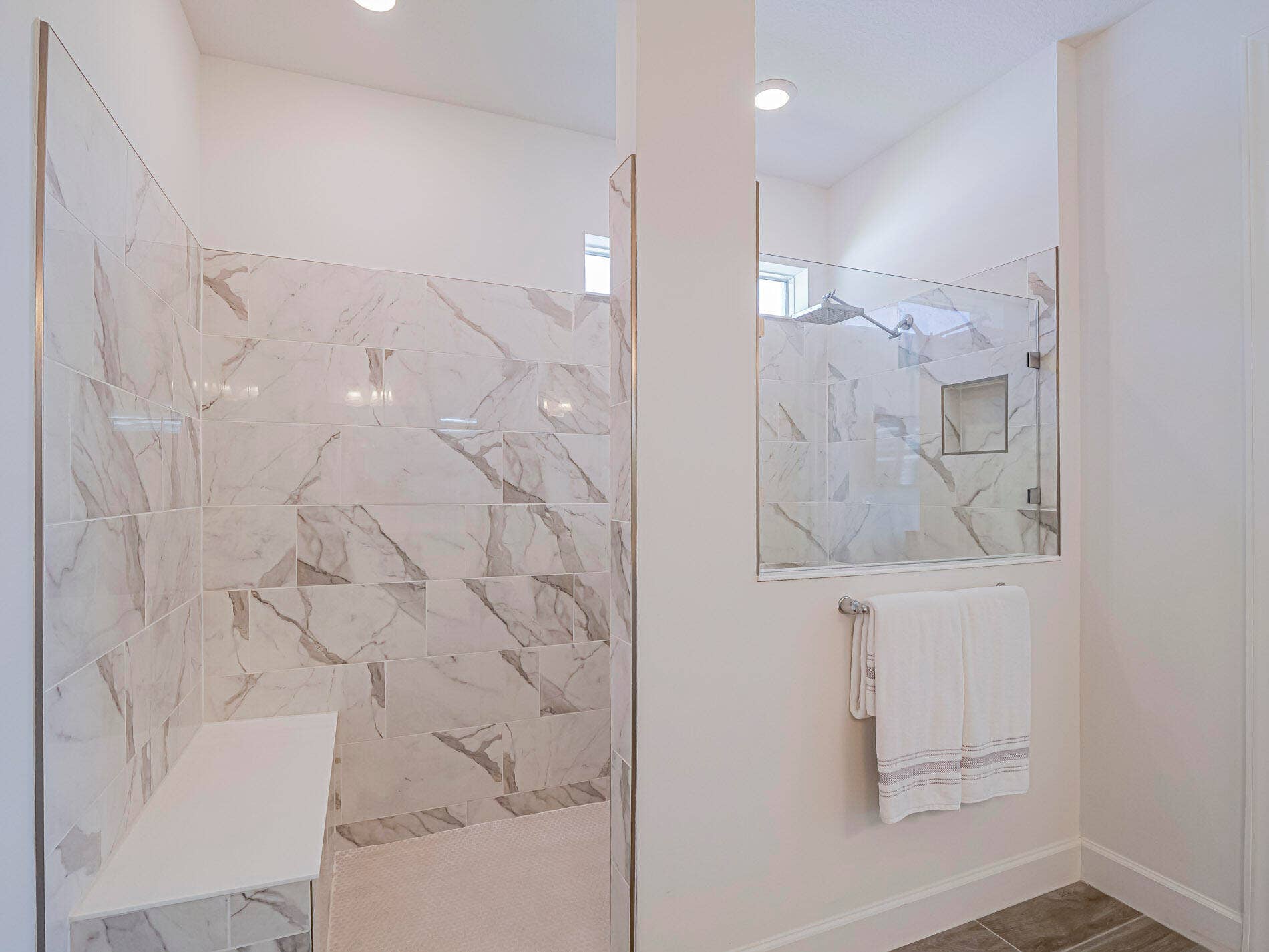 13580 SW GINGERLINE Drive, Port St Lucie, FL 34987 Primary en suite walk in shower