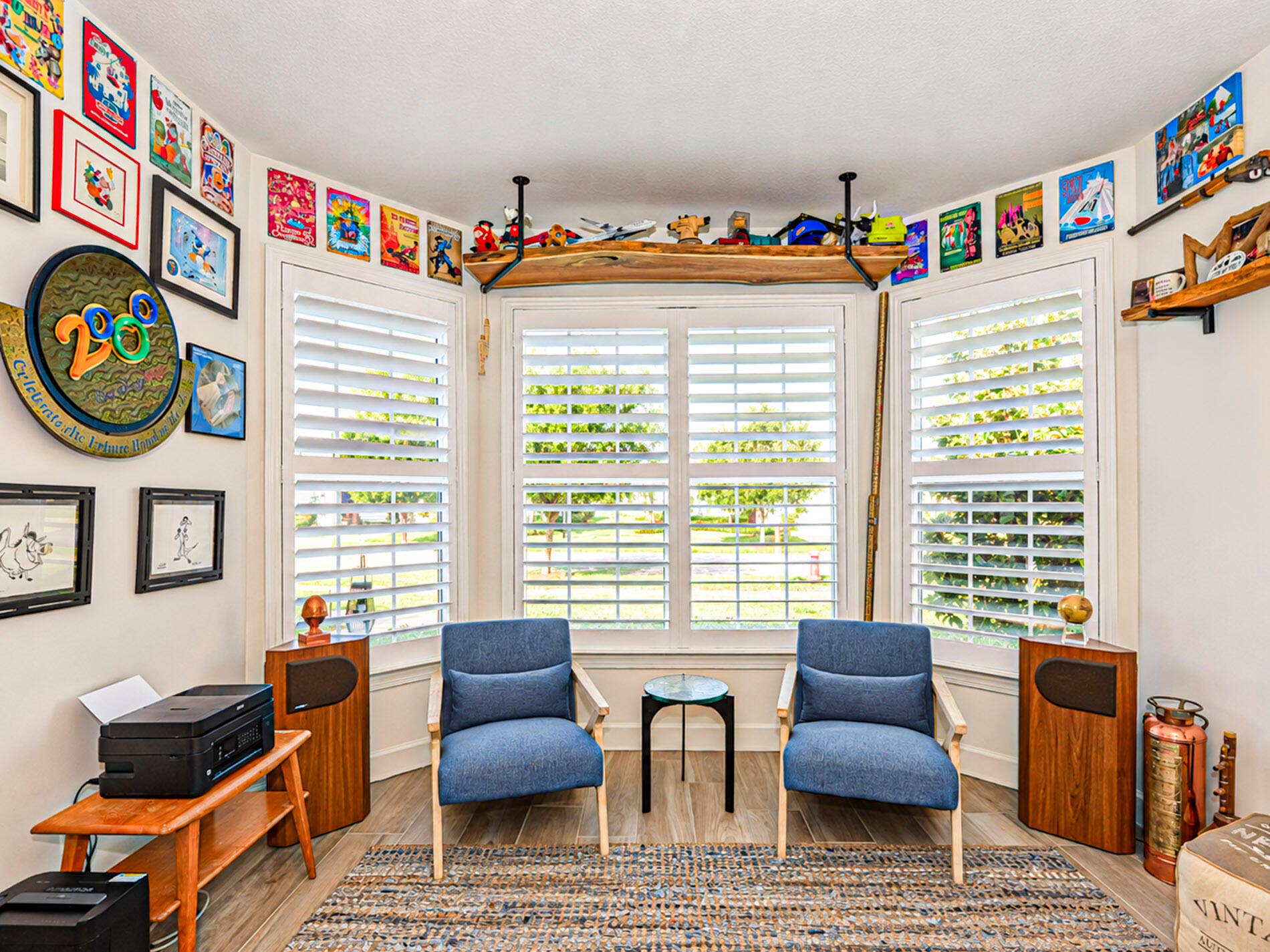 13580 SW GINGERLINE Drive, Port St Lucie, FL 34987 Den/Office/Flex room with bay window