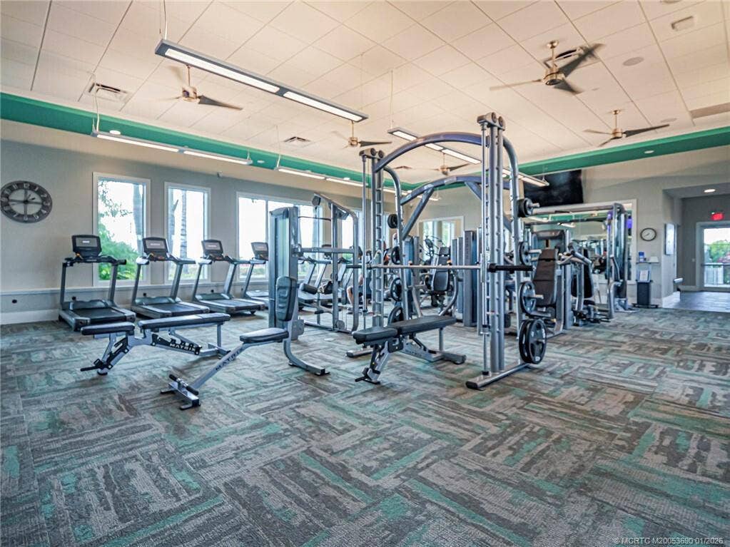 13580 SW GINGERLINE Drive, Port St Lucie, FL 34987 Fitness center