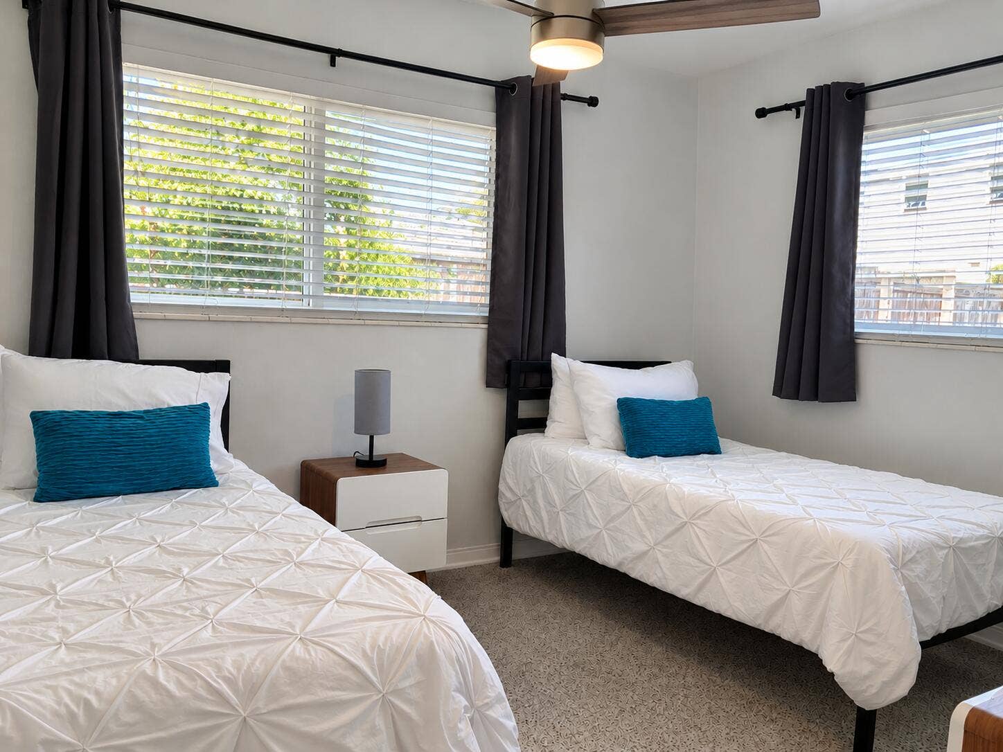 1261 SE 2ND Street, #1, Deerfield Beach, FL 33441 twin beds in bedroom 2