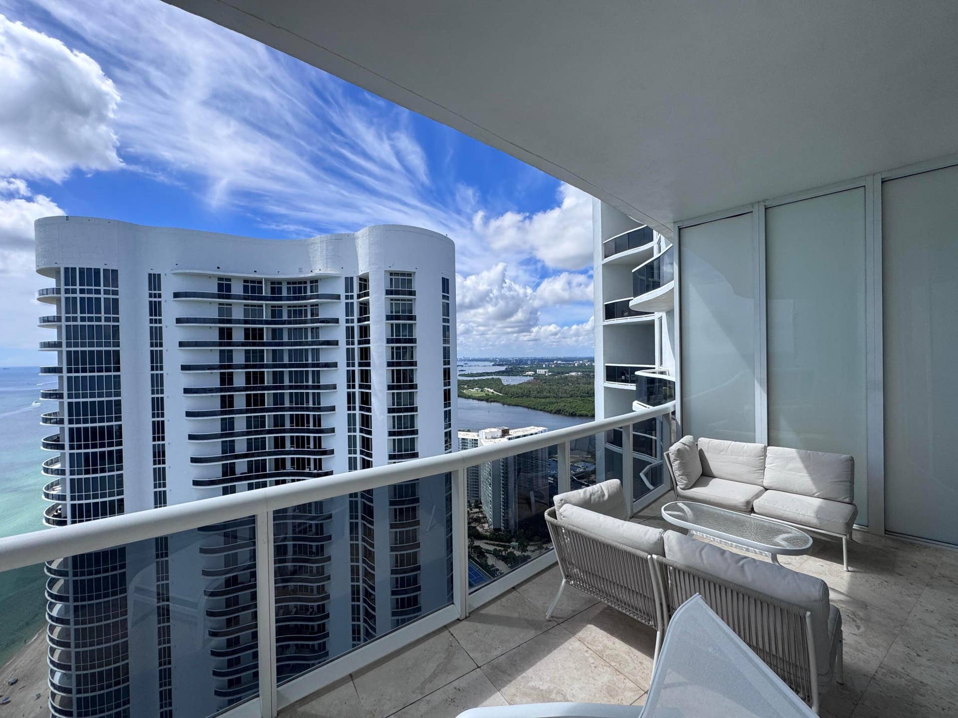16001 COLLINS Avenue, #4002, Sunny Isles Beach, FL 33160 South West view ...