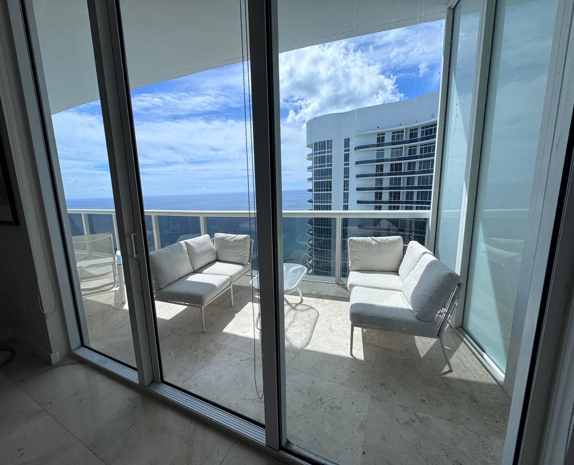 16001 COLLINS Avenue, #4002, Sunny Isles Beach, FL 33160 Covered outdoor seating ...