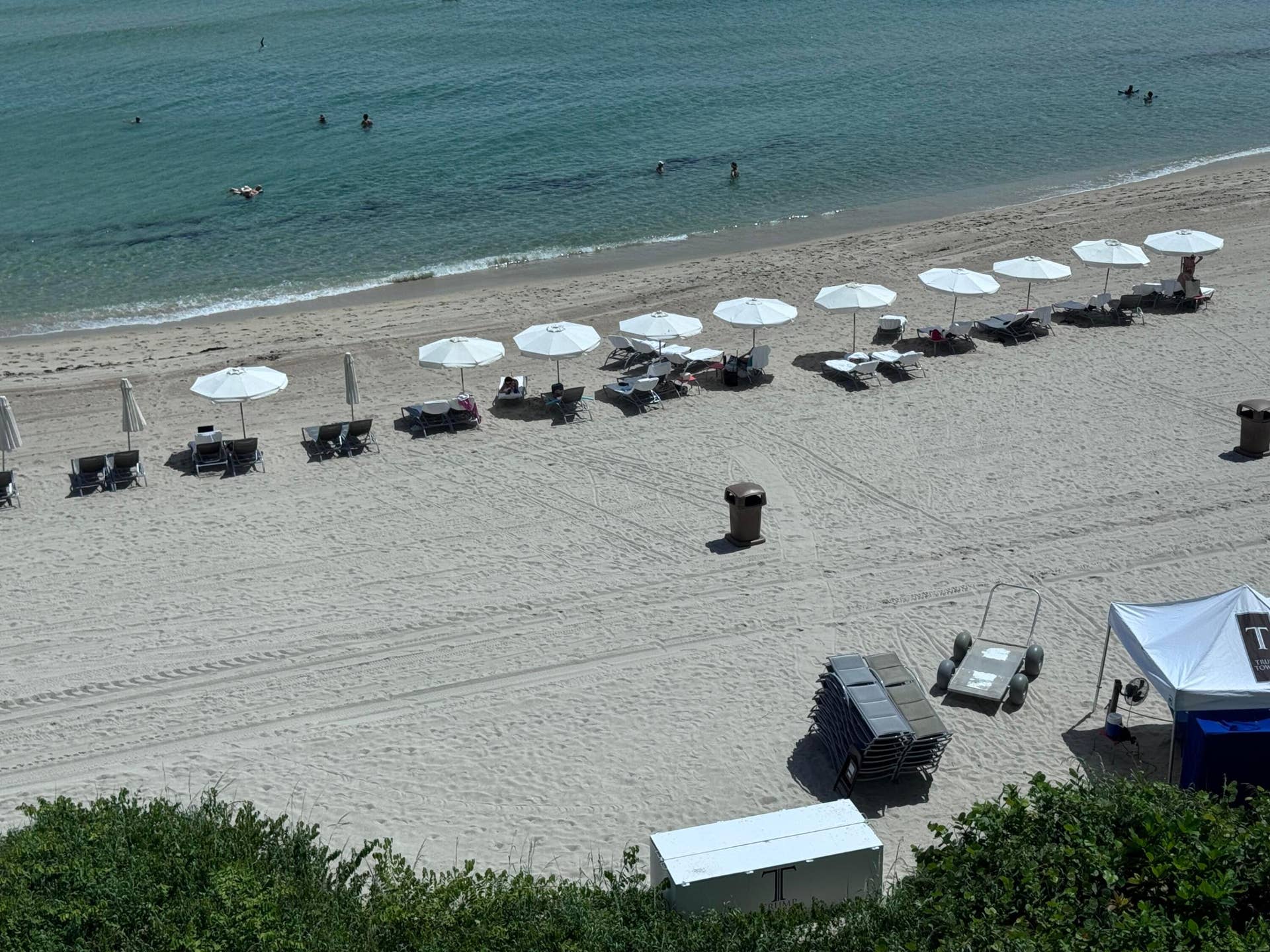 16001 COLLINS Avenue, #4002, Sunny Isles Beach, FL 33160 Beach view from party room.