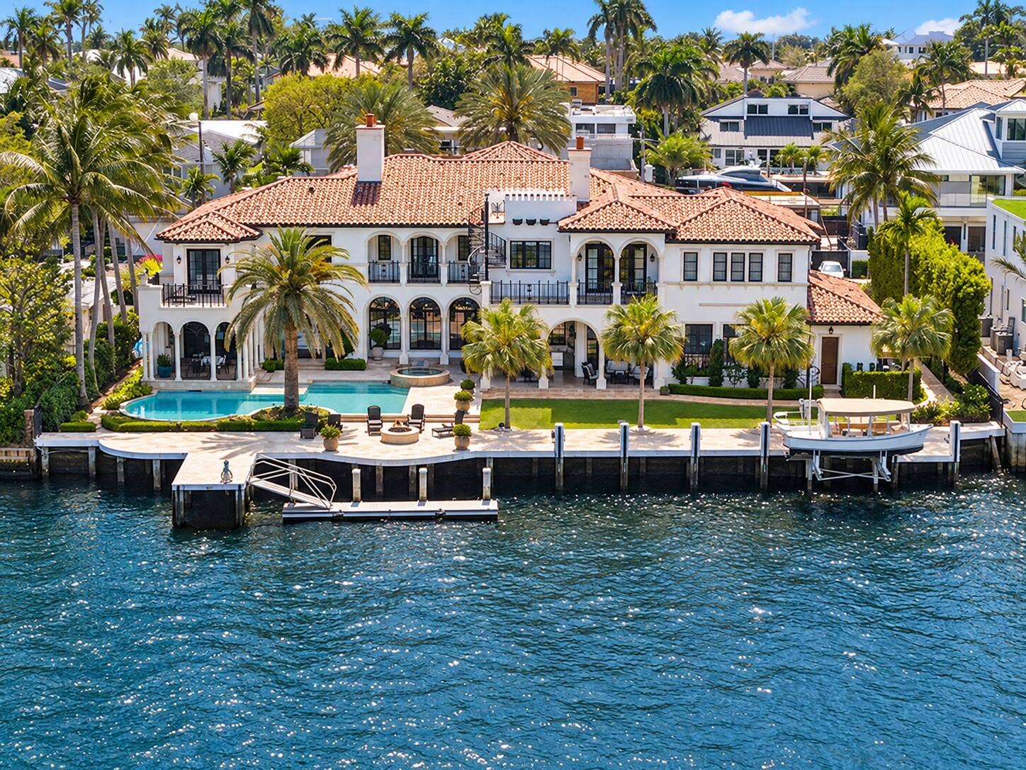 1627 SE 7TH Street, Fort Lauderdale, FL 33316 Sunlit Mediterranean Waterfront Estate