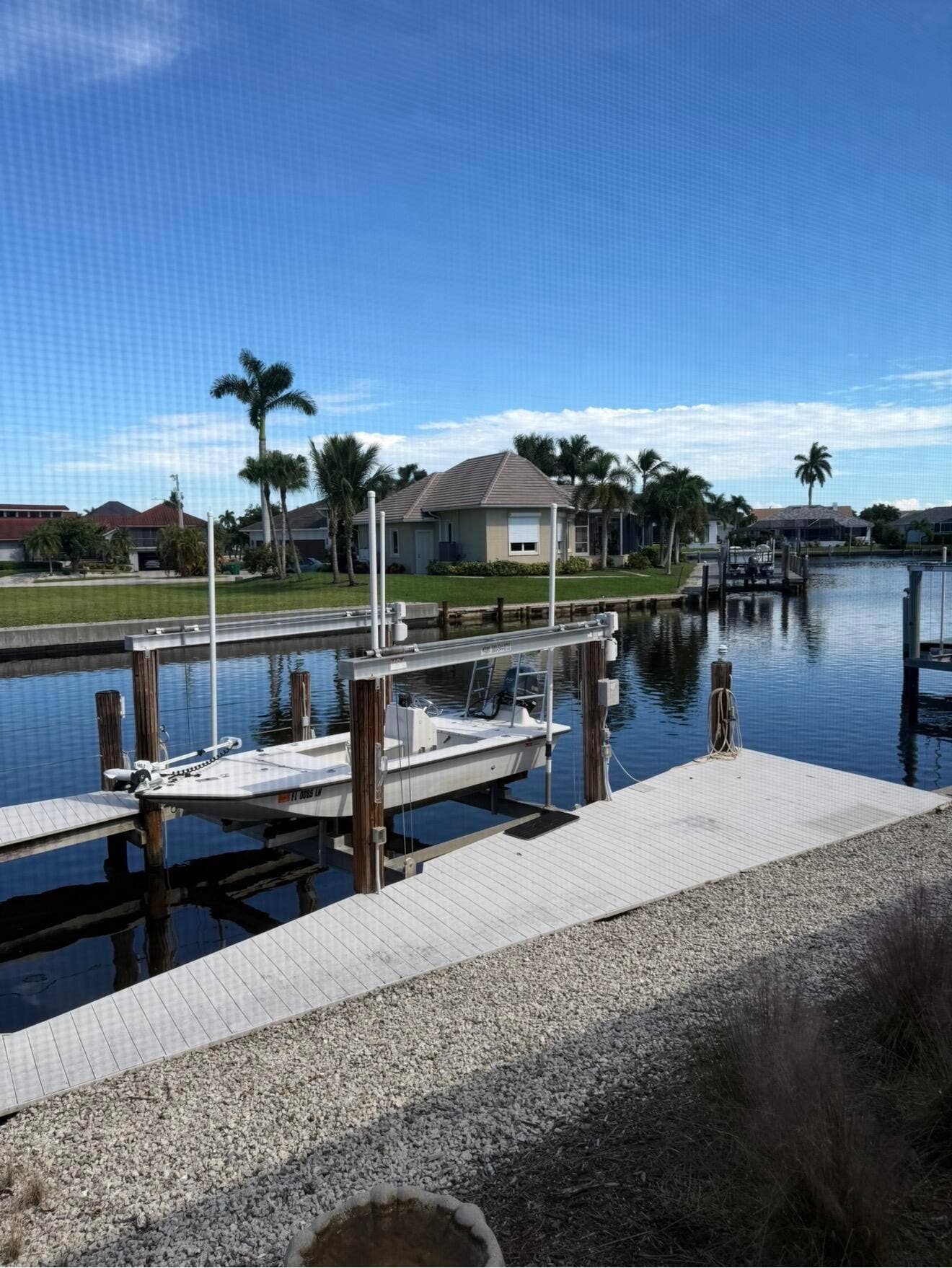 183 Geranium Court, Marco Island, FL 34145 Boat Lift