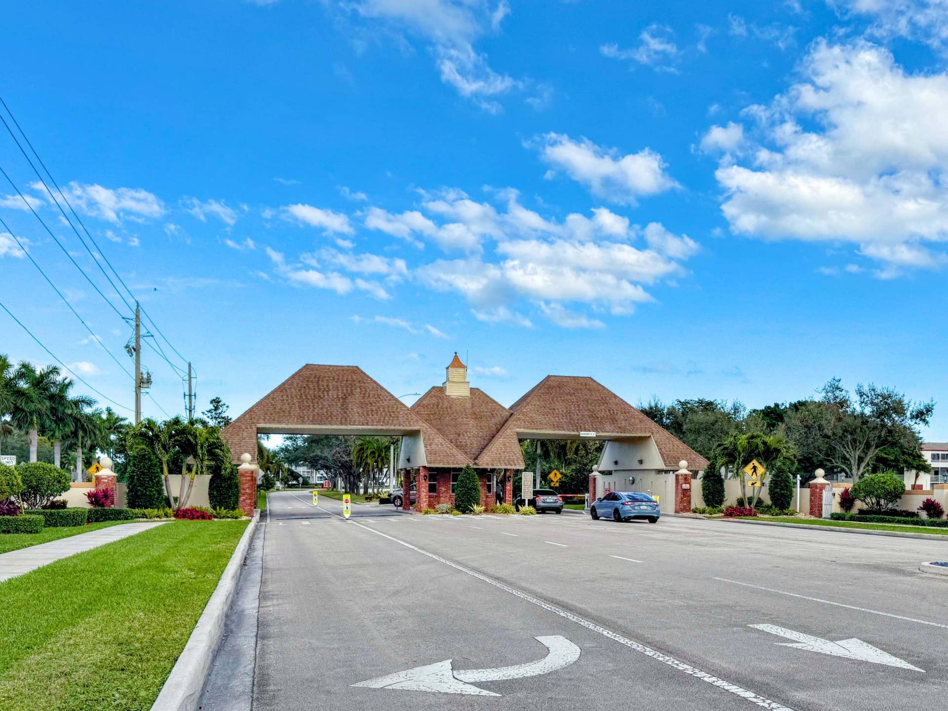 Man Gated Community