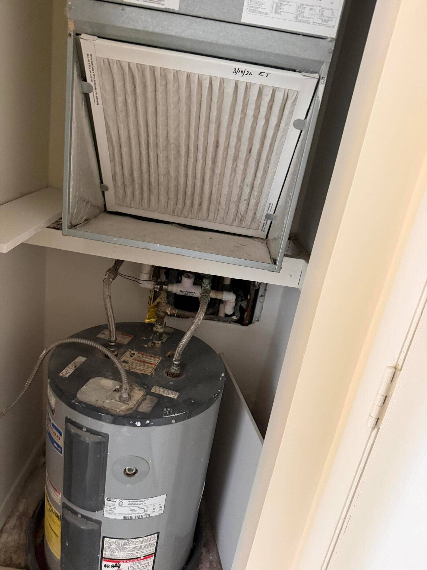 Utility closet