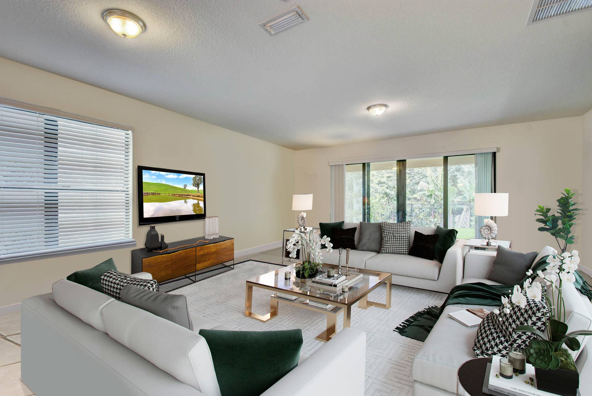 8979 Gulf Run Way, Lake Worth, FL 33467 Family Room-staged
