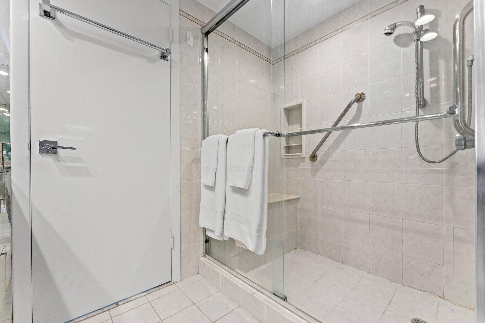 2000 S OCEAN Boulevard, #6A, Boca Raton, FL 33432 Primary Bath Shower