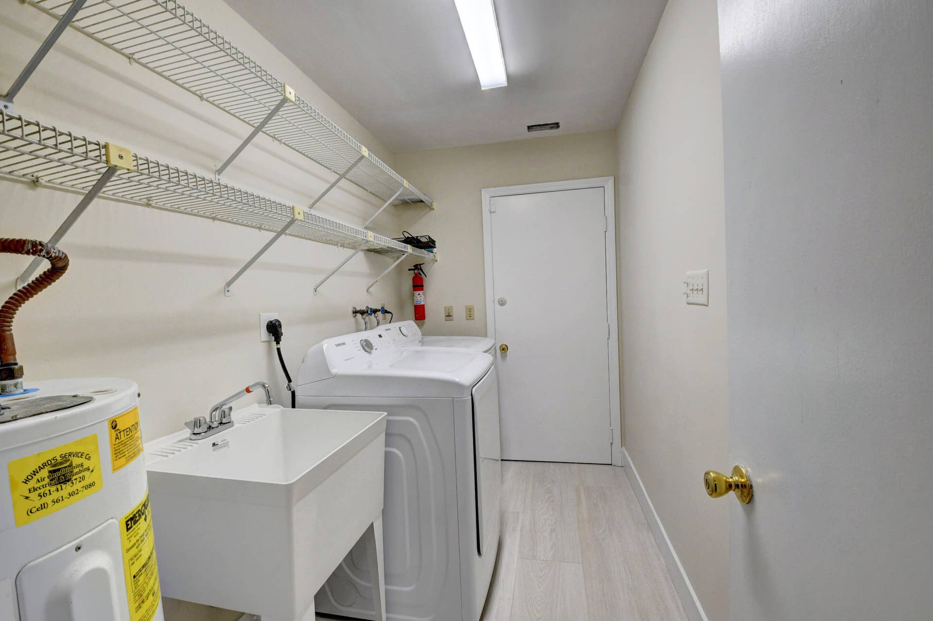 Spacious Laundry Room