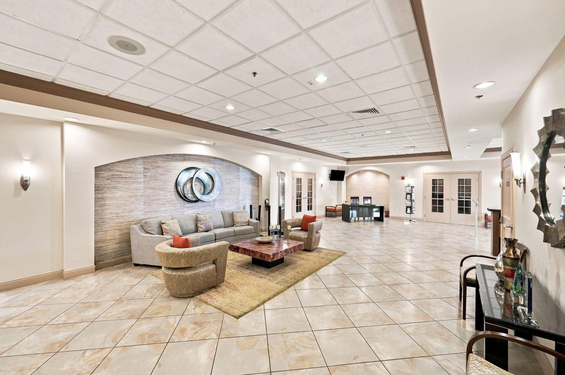 15456 PEMBRIDGE Drive, #111, Delray Beach, FL 33484 Clubhouse Lobby