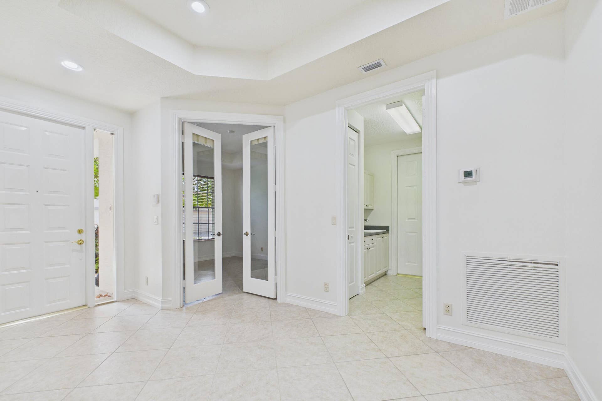 All freshly painted interior walls throughout