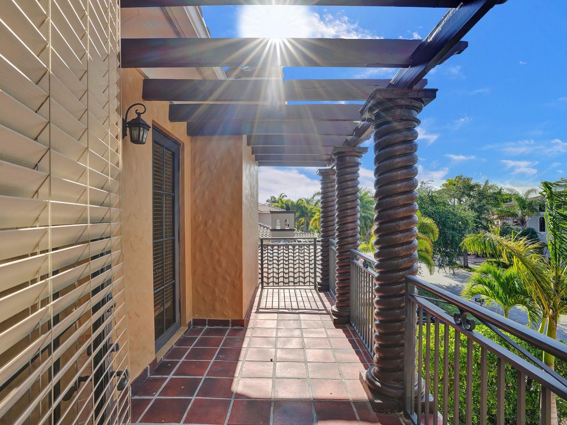 9571 Kenley Court, Parkland, FL 33076 Front Balcony