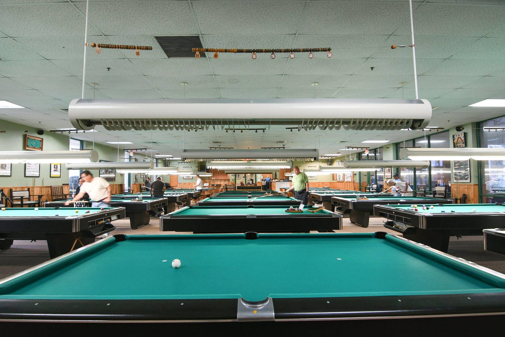 billiard room