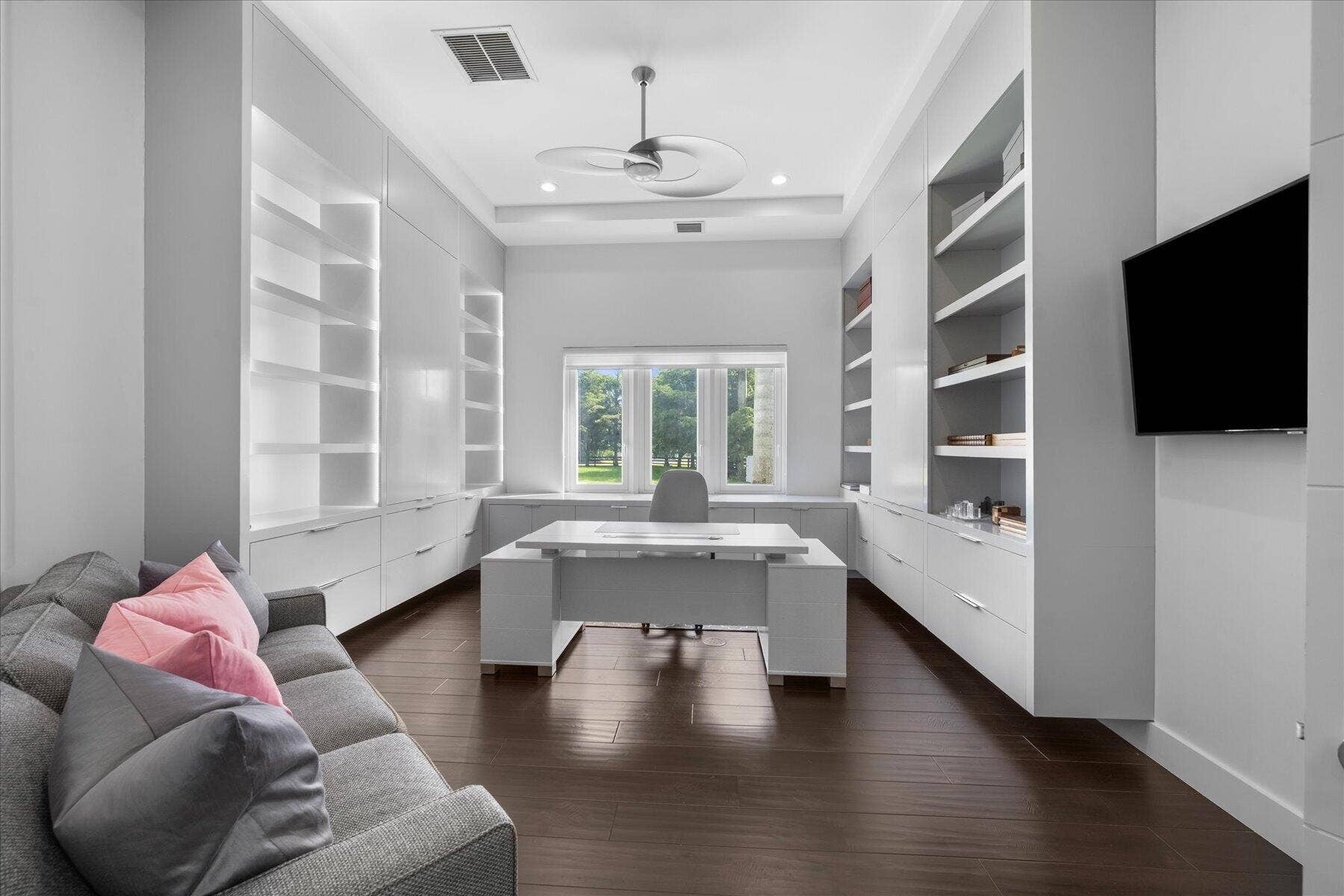 3580 Aiken Court, Wellington, FL 33414 Downstairs office with half bath