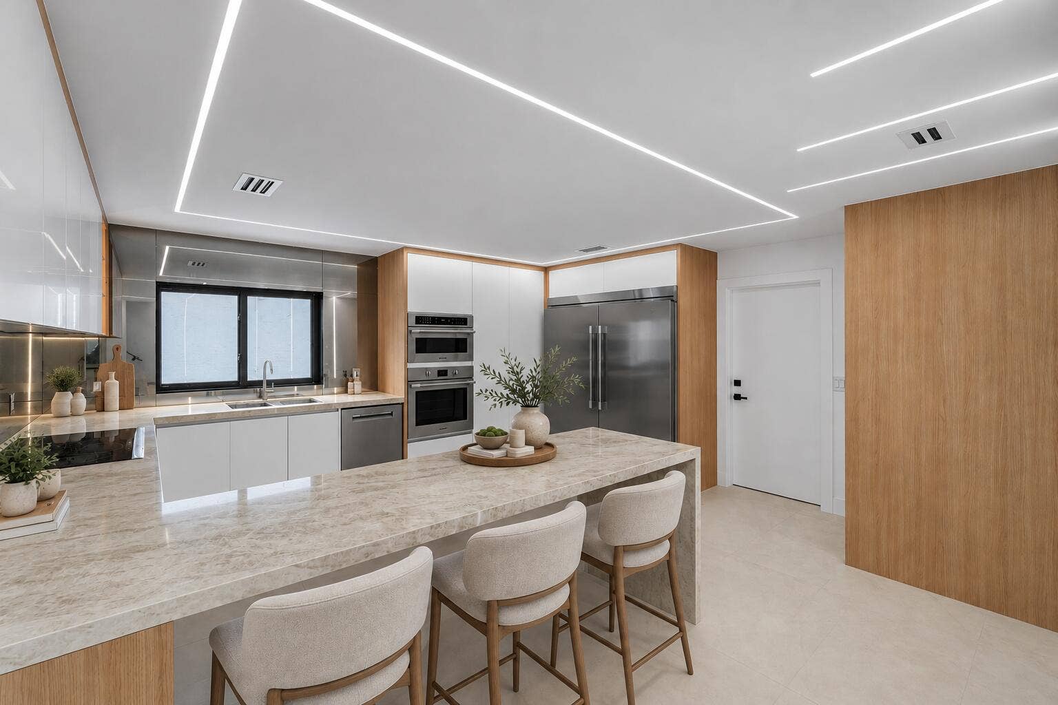 5068 VIA DE AMALFI Drive, Boca Raton, FL 33496 Renovated Contemporary Kitchen