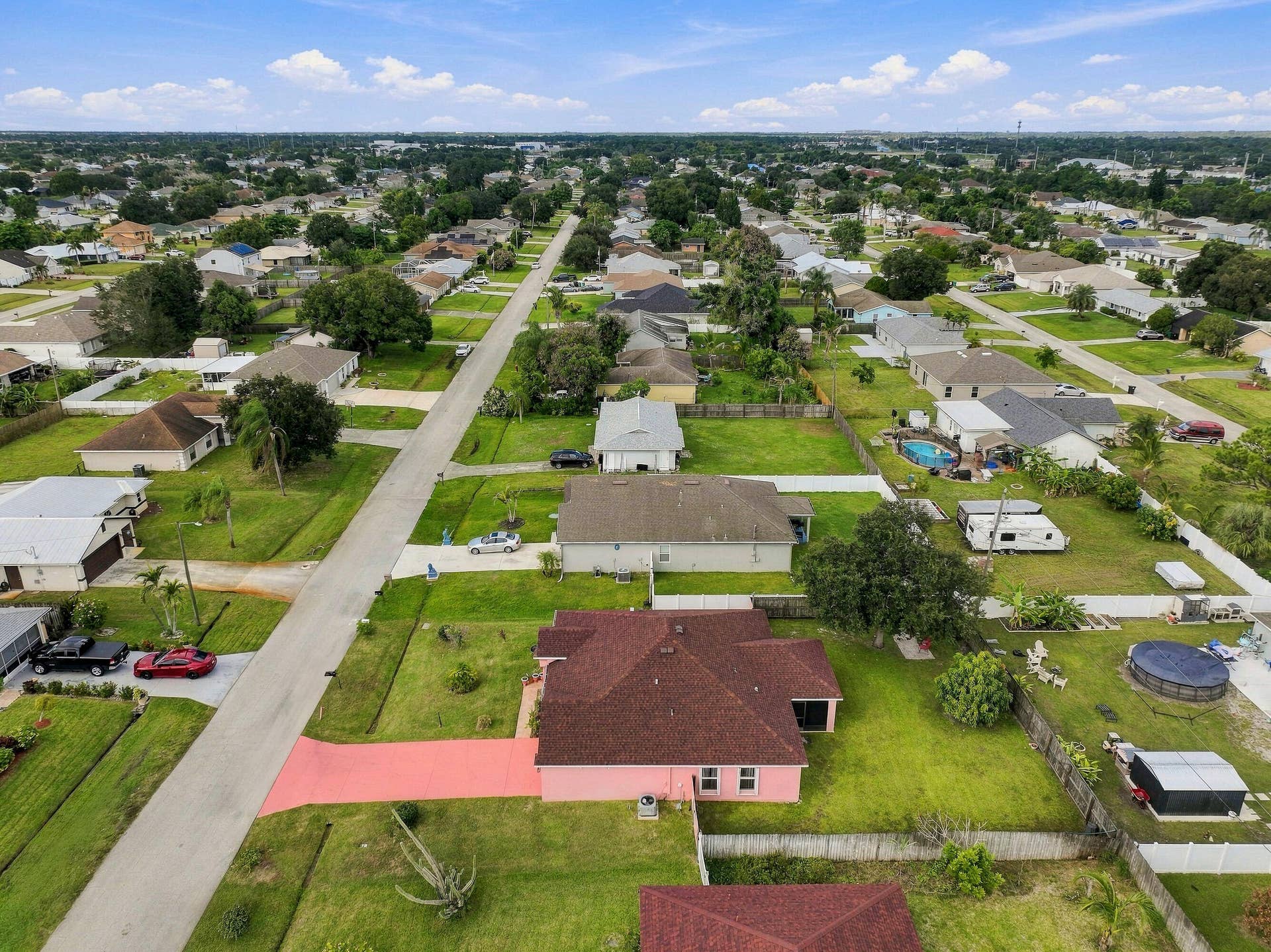 1885 SW Morelia Lane, Port St Lucie, FL 34953 Aerial
