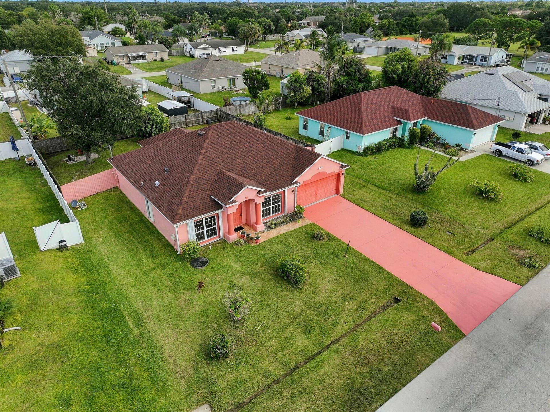 1885 SW Morelia Lane, Port St Lucie, FL 34953 Aerial