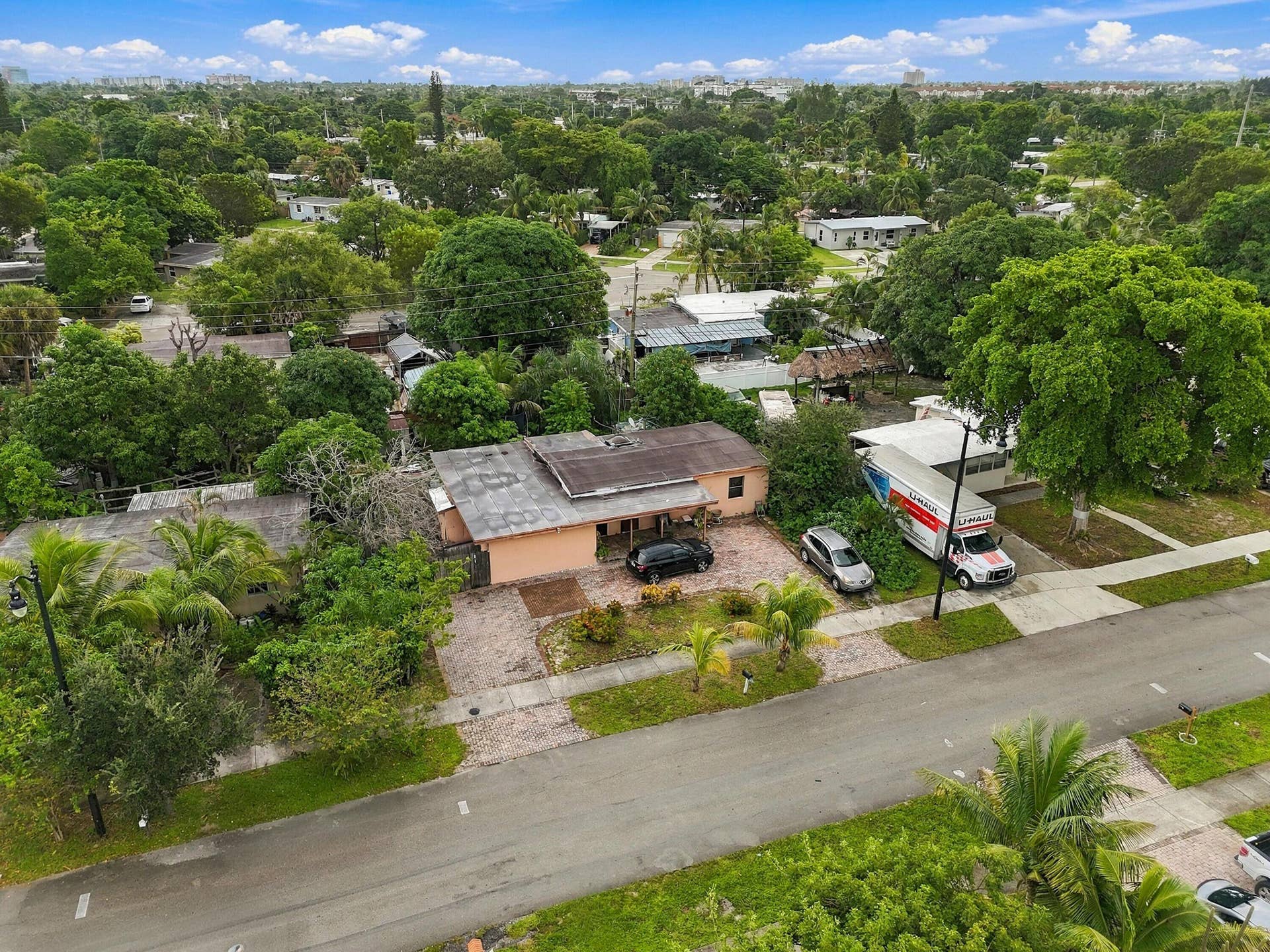 4972 NE 14TH Avenue, Pompano Beach, FL 33064 Aerial View