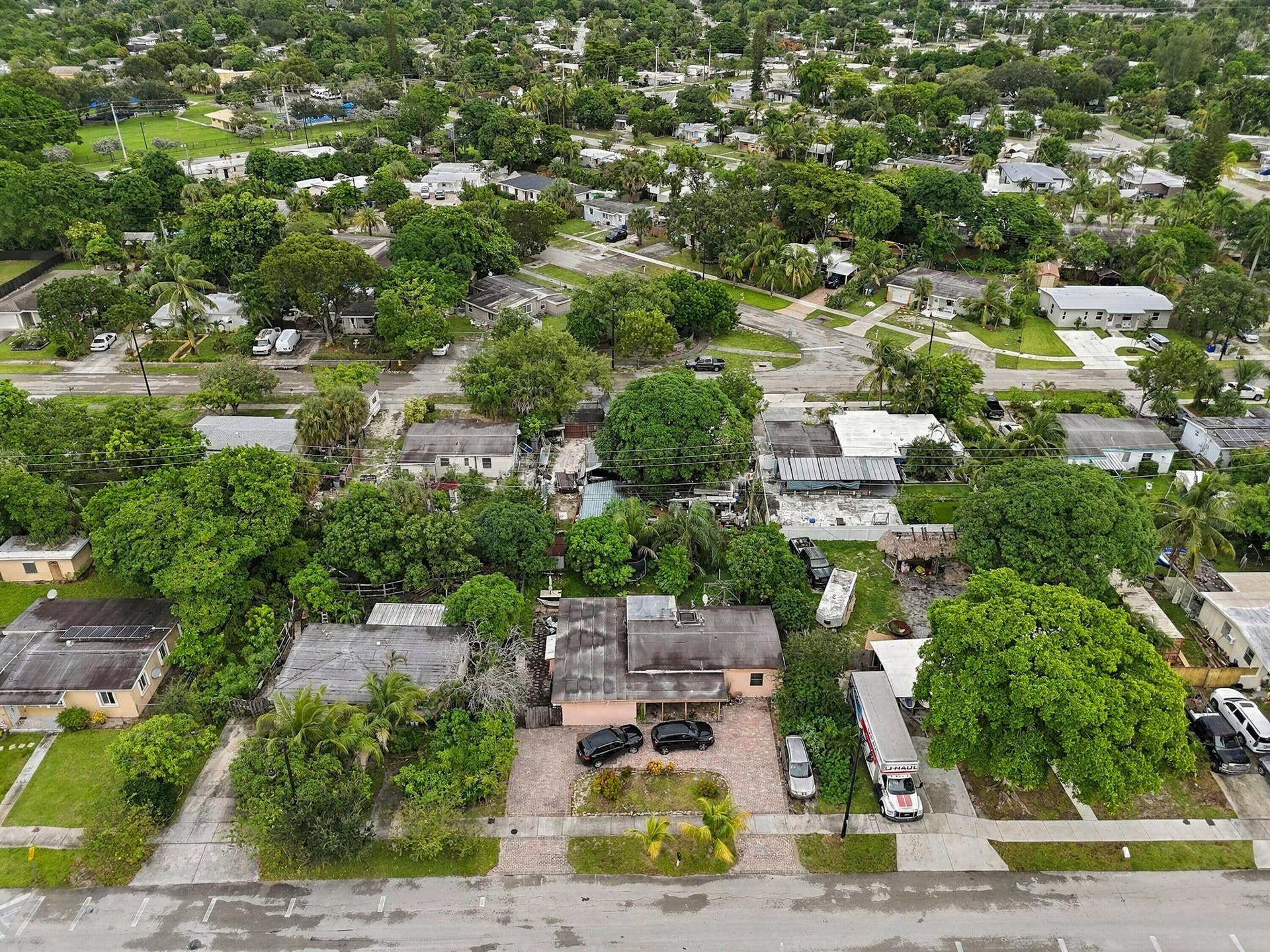 4972 NE 14TH Avenue, Pompano Beach, FL 33064 Aerial View