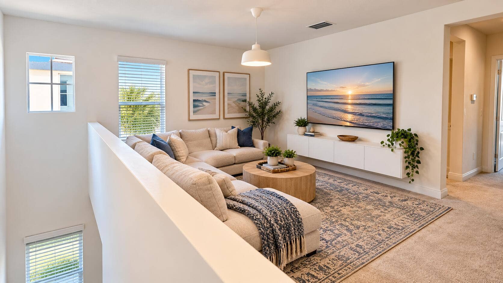Virtually Staged Loft