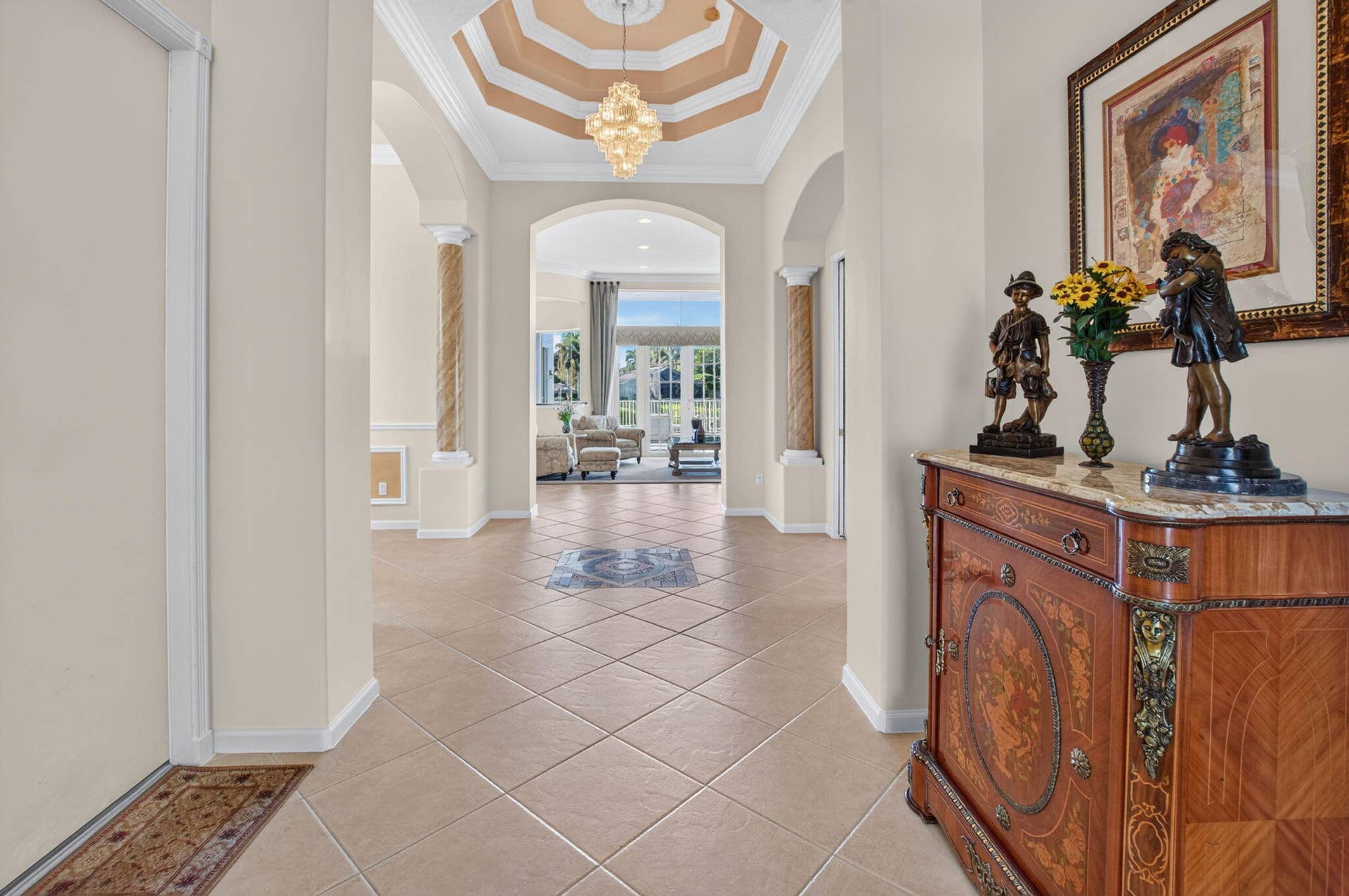 7657 ROYALE RIVER Lane, Lake Worth, FL 33467 Entrance foyer