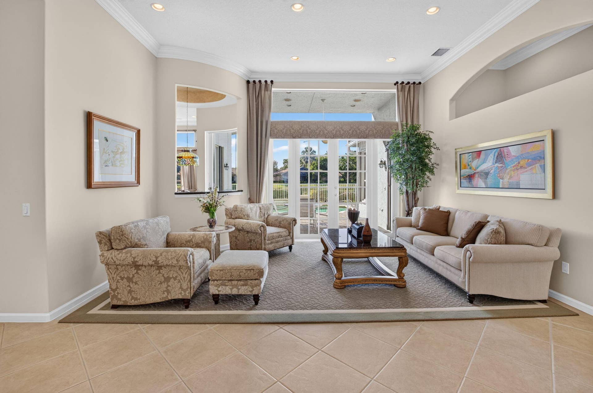 7657 ROYALE RIVER Lane, Lake Worth, FL 33467 Living Room
