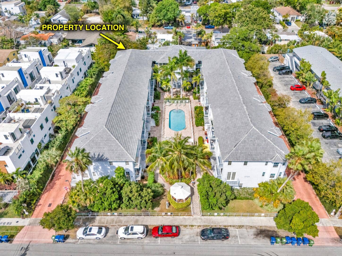 2725 NE 8TH Avenue, #112, Wilton Manors, FL 33334 Property location marked on townhome com