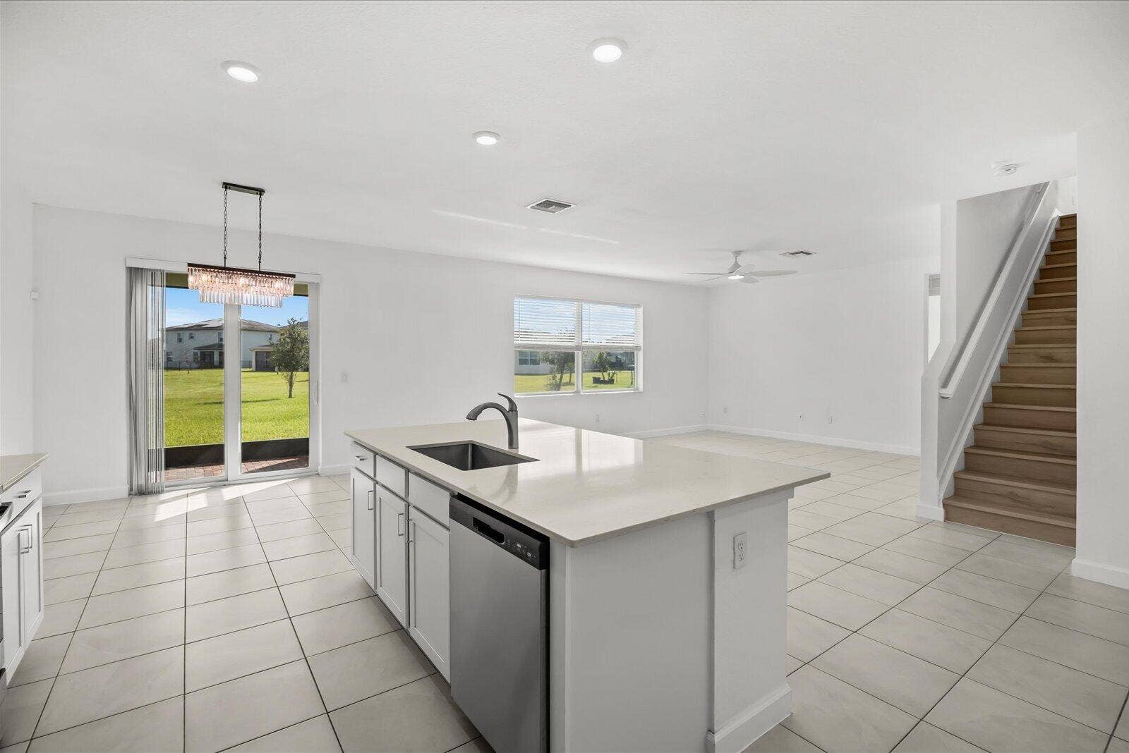 13248 NW Copper Creek Drive, Port St Lucie, FL 34987 Kitchen view to outside