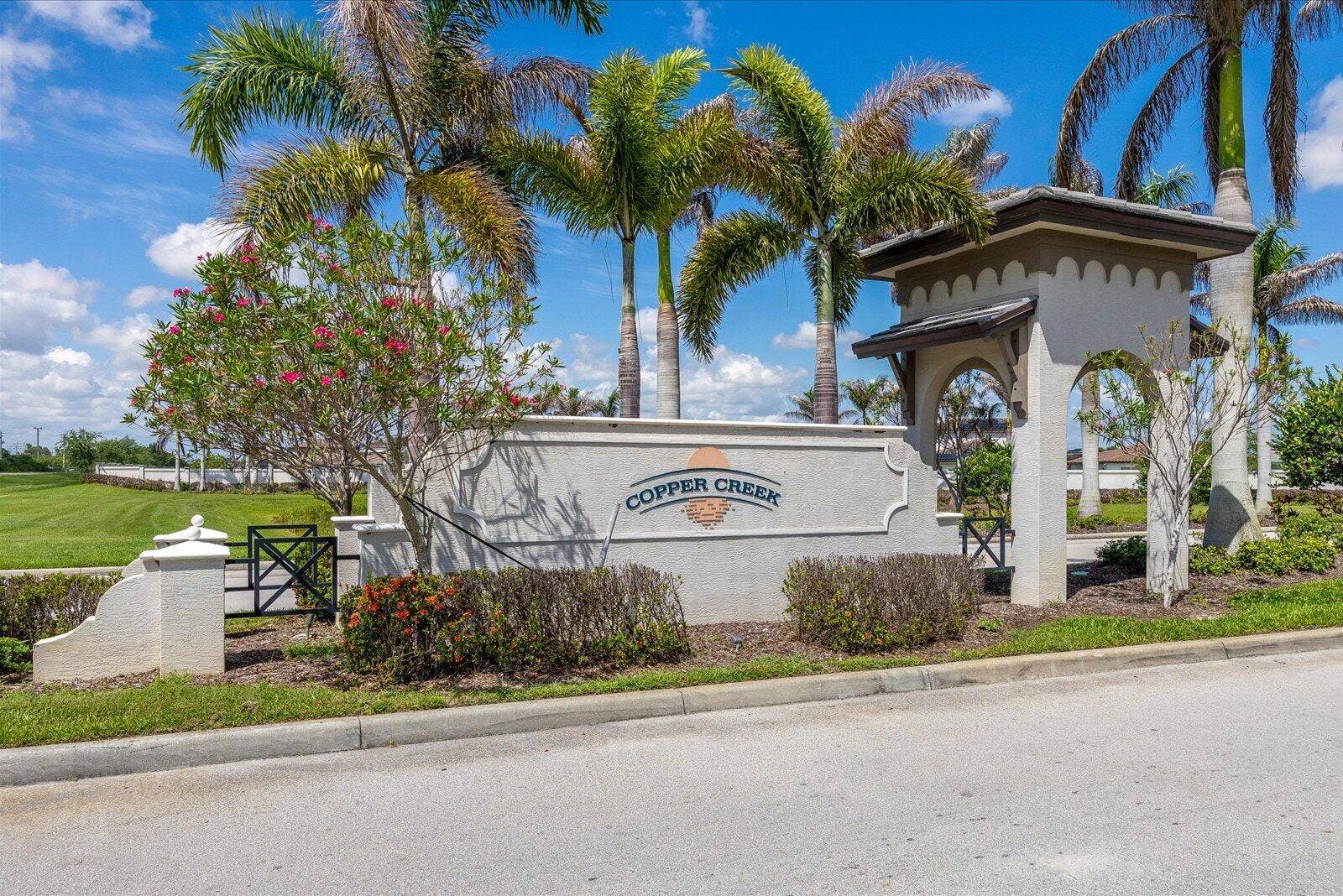 13248 NW Copper Creek Drive, Port St Lucie, FL 34987 Copper Creek Entrance