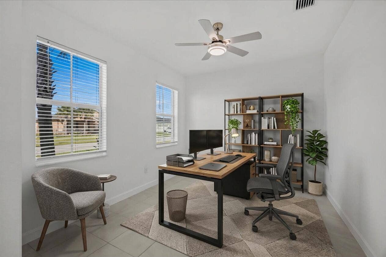 13248 NW Copper Creek Drive, Port St Lucie, FL 34987 Virtually Stage Office