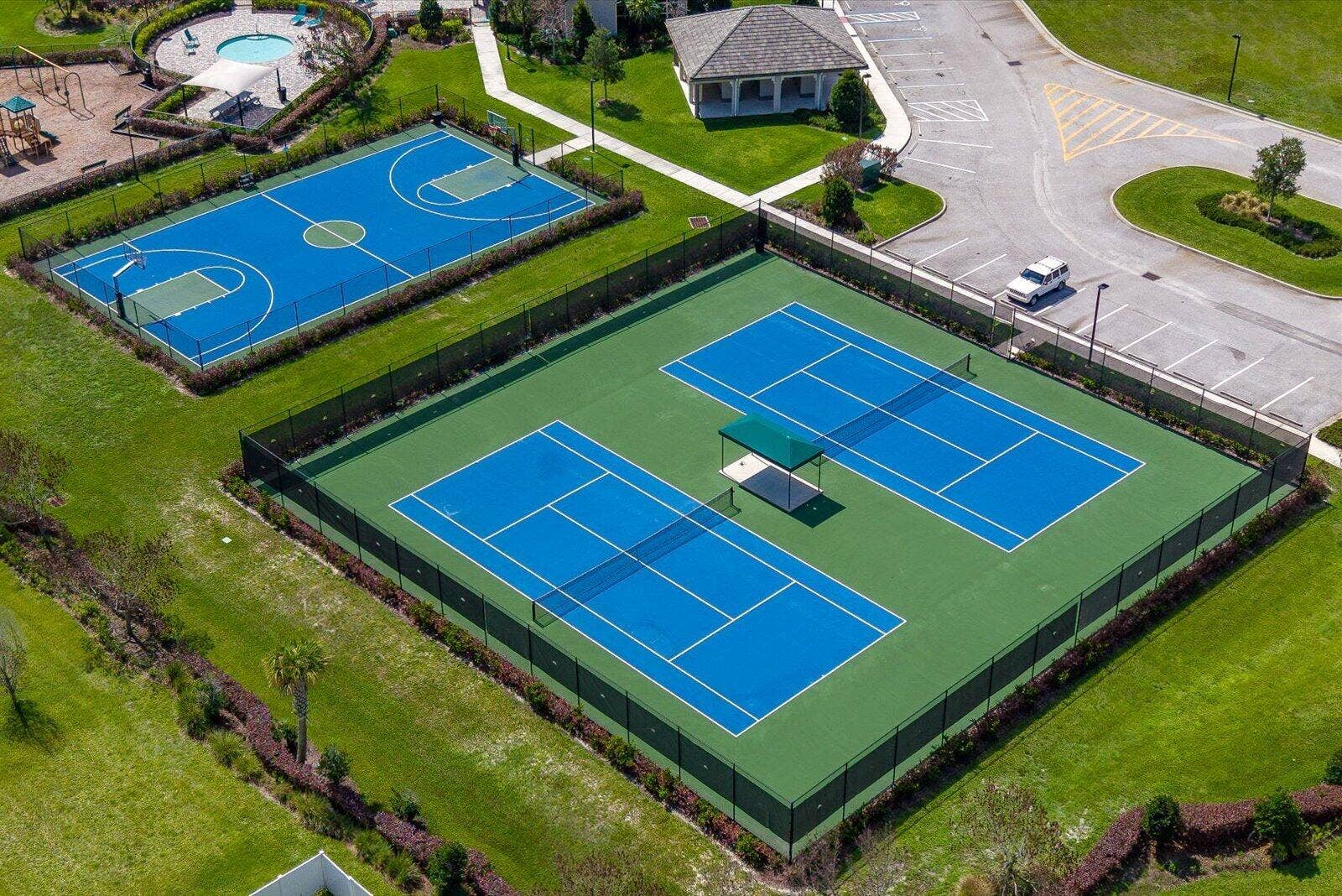 13248 NW Copper Creek Drive, Port St Lucie, FL 34987 Community tennis and basket ball AI