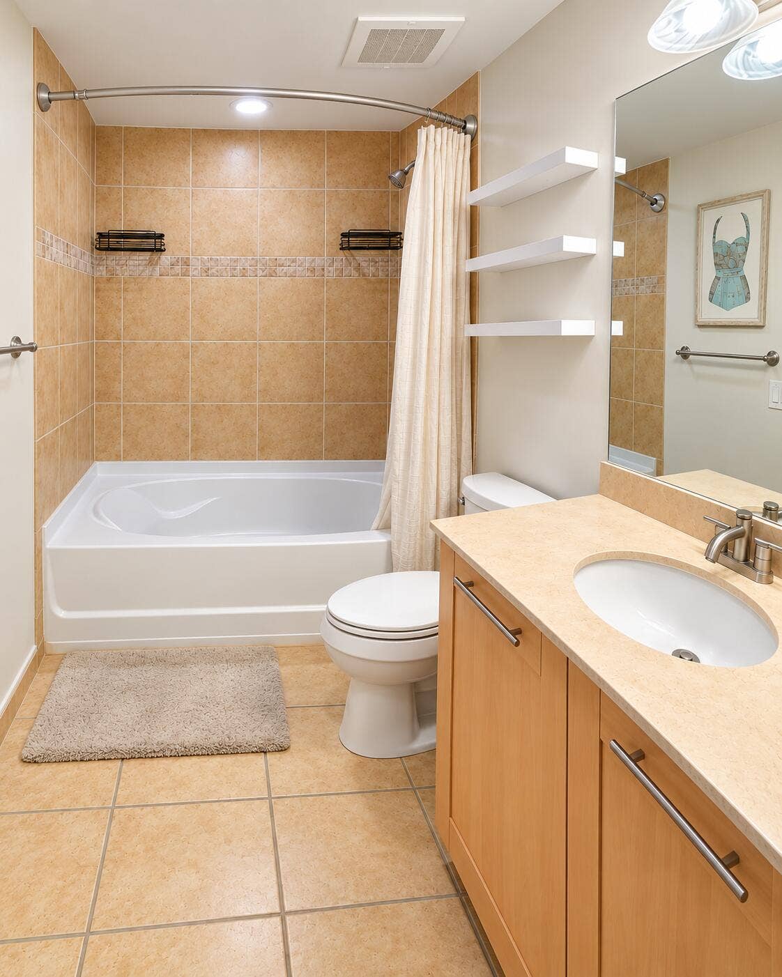 511 SE 5TH Avenue, #1409, Fort Lauderdale, FL 33301 Guest Bathroom View 2