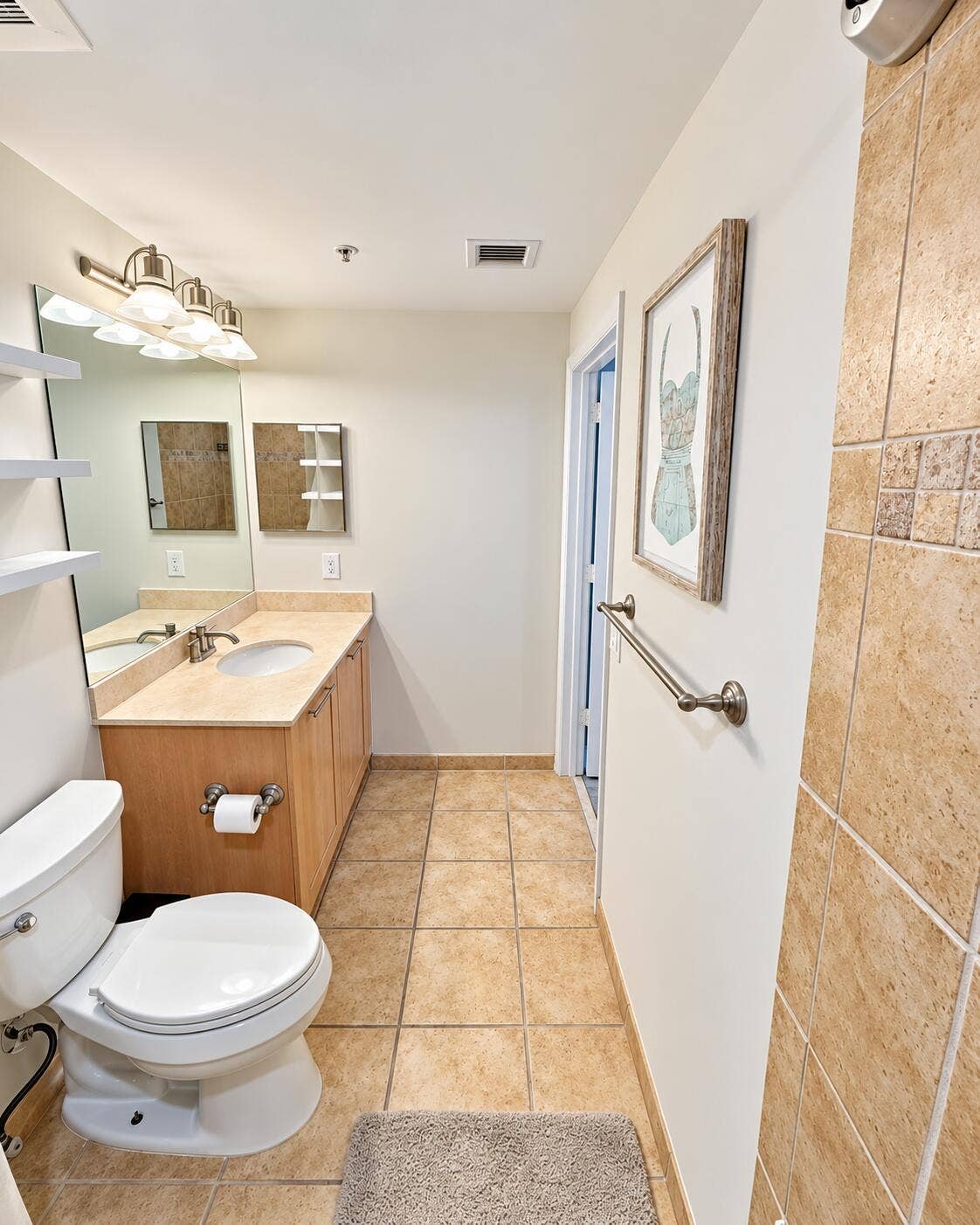 511 SE 5TH Avenue, #1409, Fort Lauderdale, FL 33301 Guest Bathroom