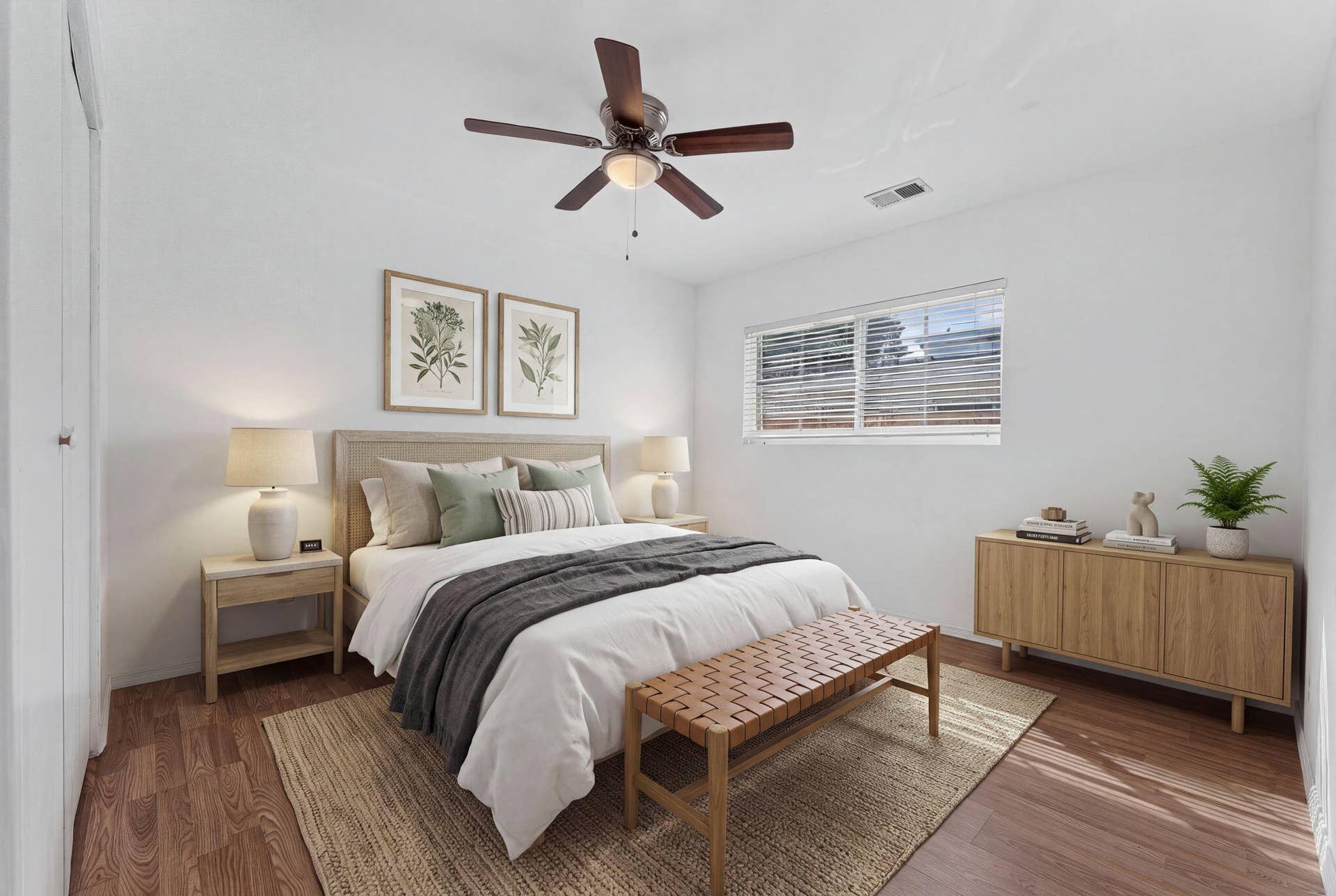 4361 NE 13TH Terrace, Oakland Park, FL 33334 Second Bedroom virtually staged