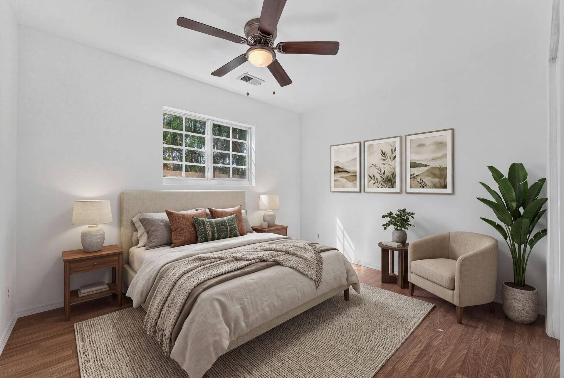 4361 NE 13TH Terrace, Oakland Park, FL 33334 3rd Bedroom virtually staged