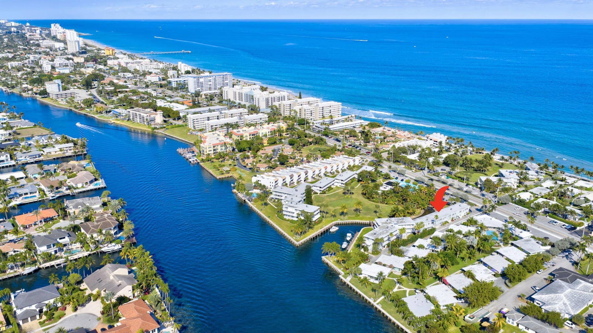 1221 HILLSBORO MILE, #23A, Hillsboro Beach, FL 33062 Ariel