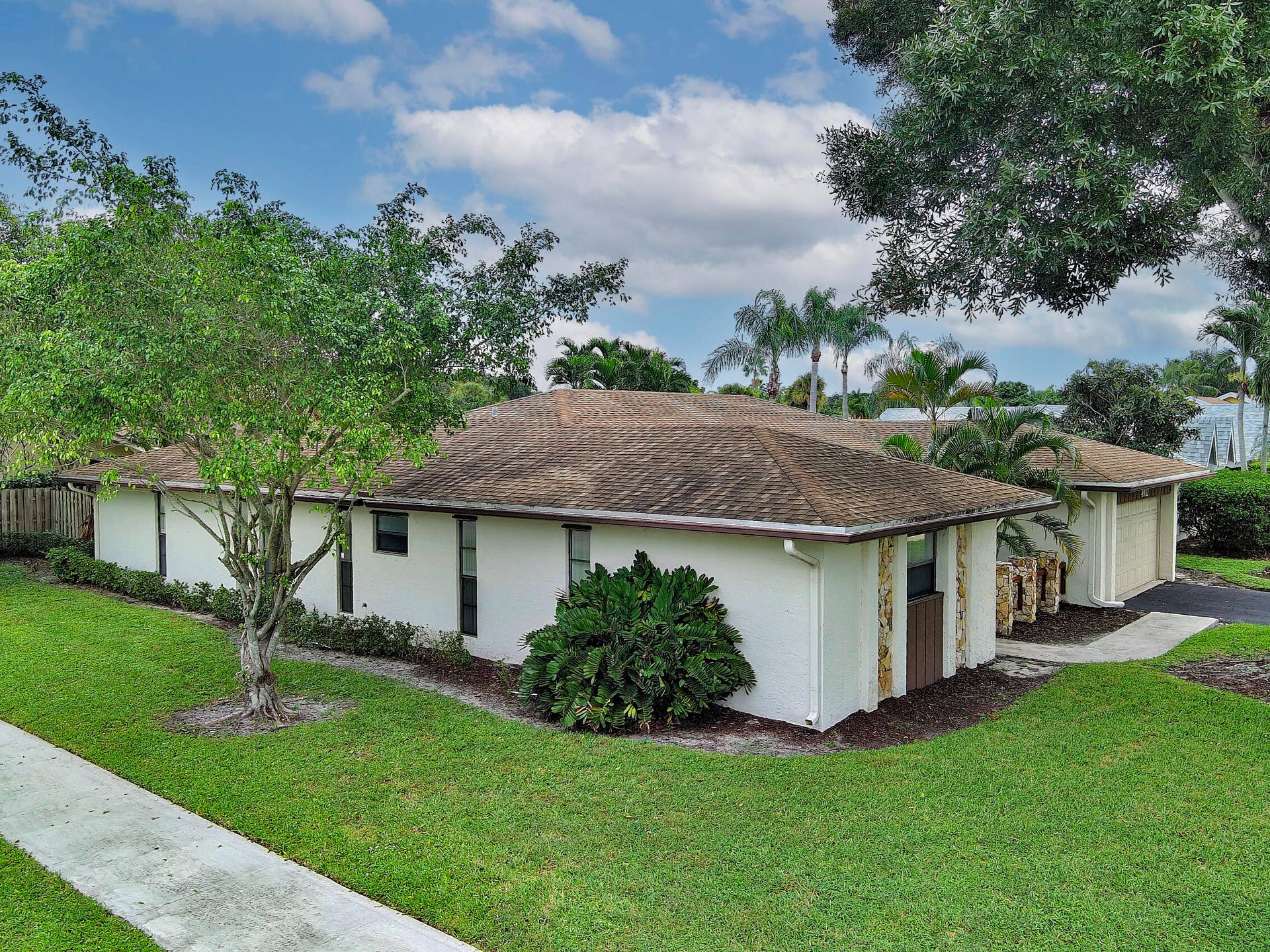 4937 Willow Drive, Boca Raton, FL 33487 Side Exterior of Home