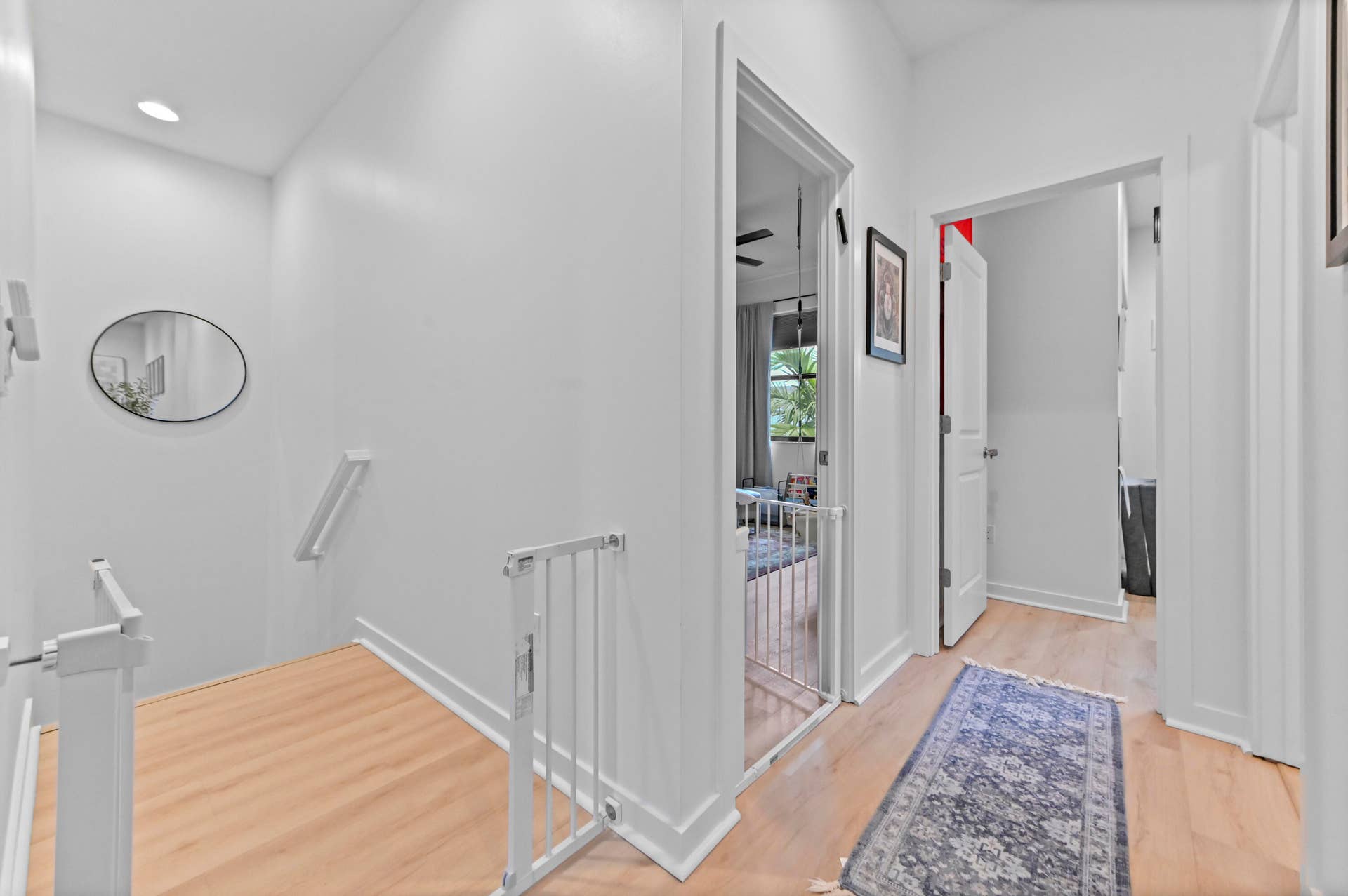8728 Corvus Drive, Lake Worth, FL 33467 Second Floor has wood style flooring